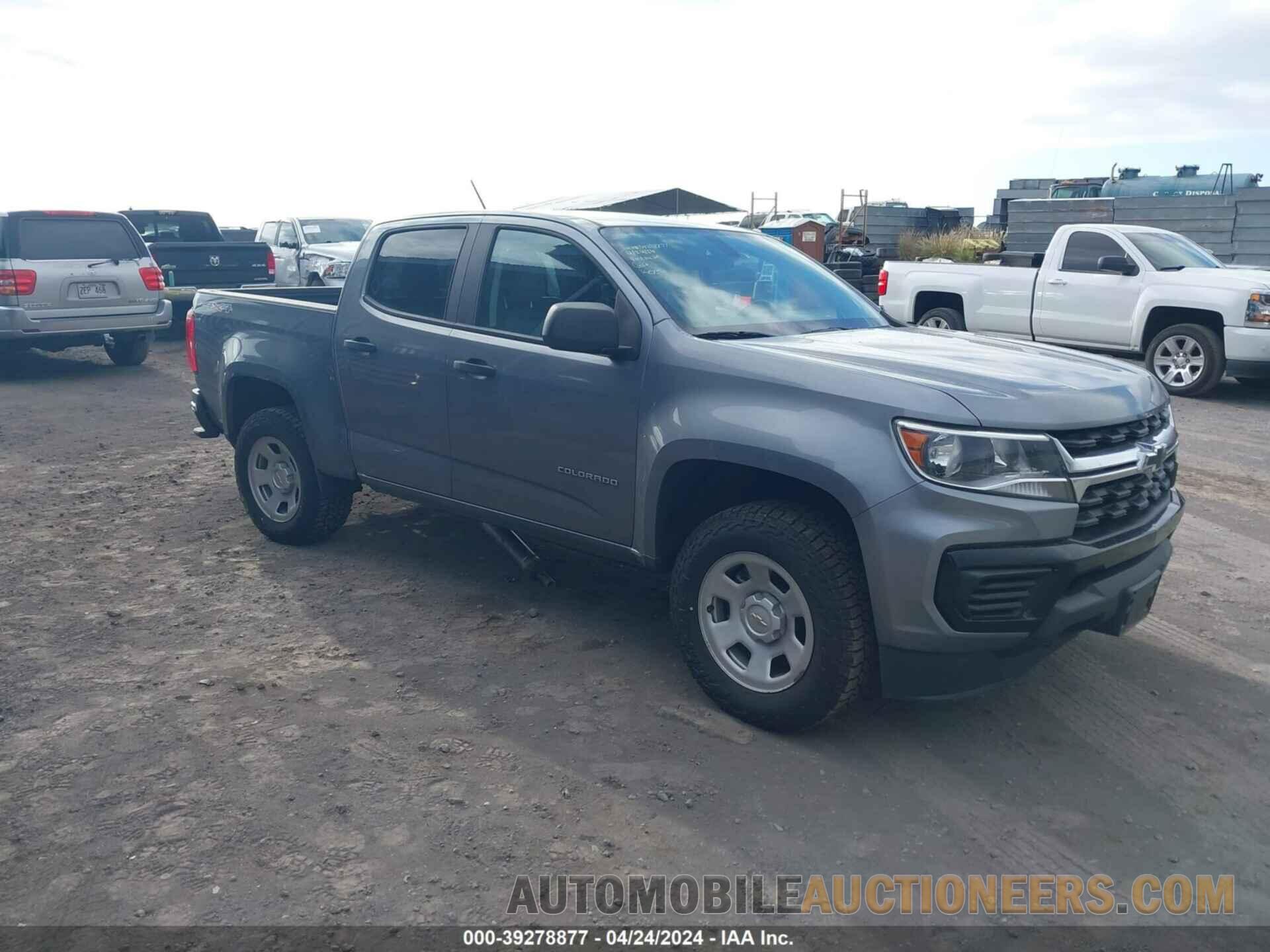 1GCGTBEN4M1117621 CHEVROLET COLORADO 2021