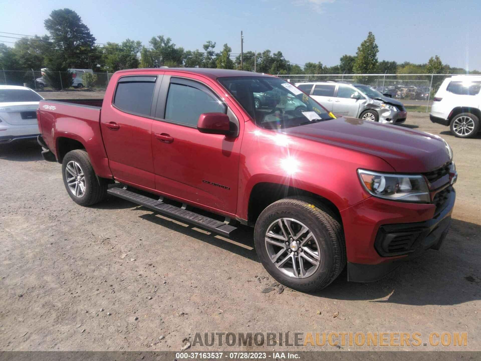 1GCGTBEN4M1257877 CHEVROLET COLORADO 2021