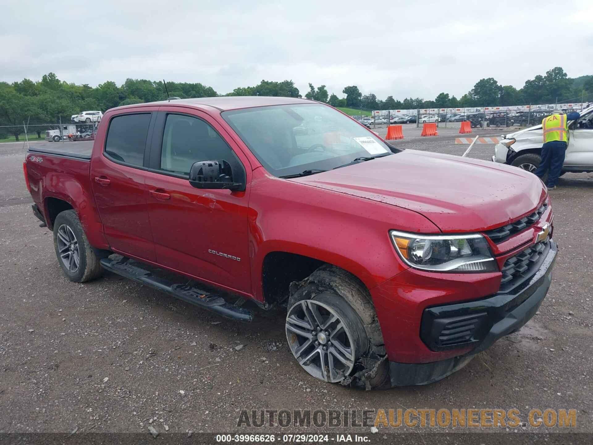 1GCGTBEN5M1204508 CHEVROLET COLORADO 2021