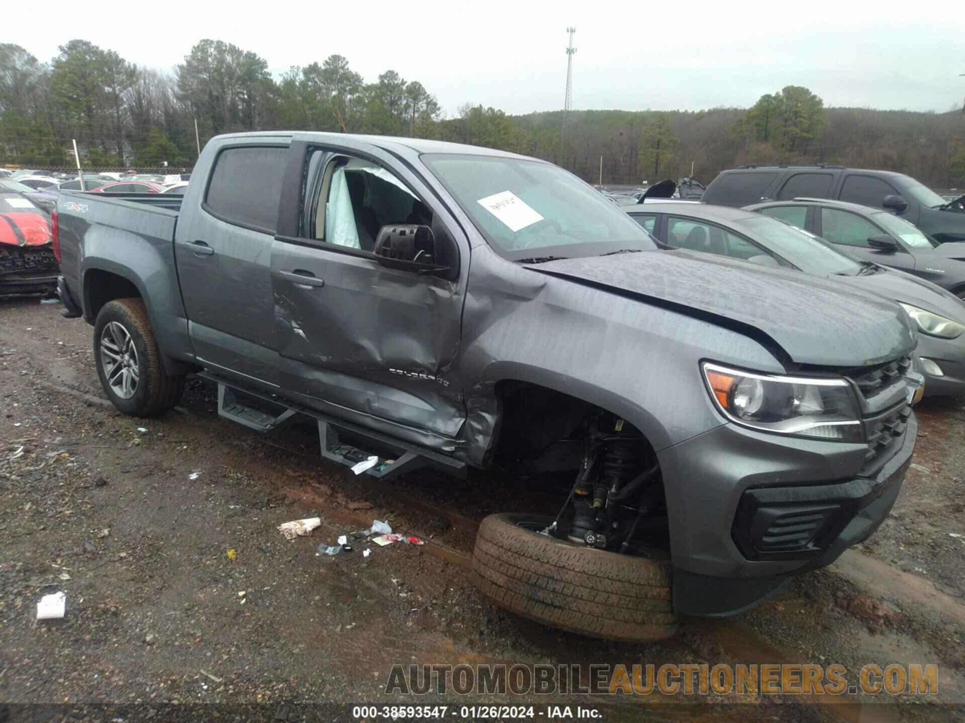 1GCGTBEN5N1197853 CHEVROLET COLORADO 2022