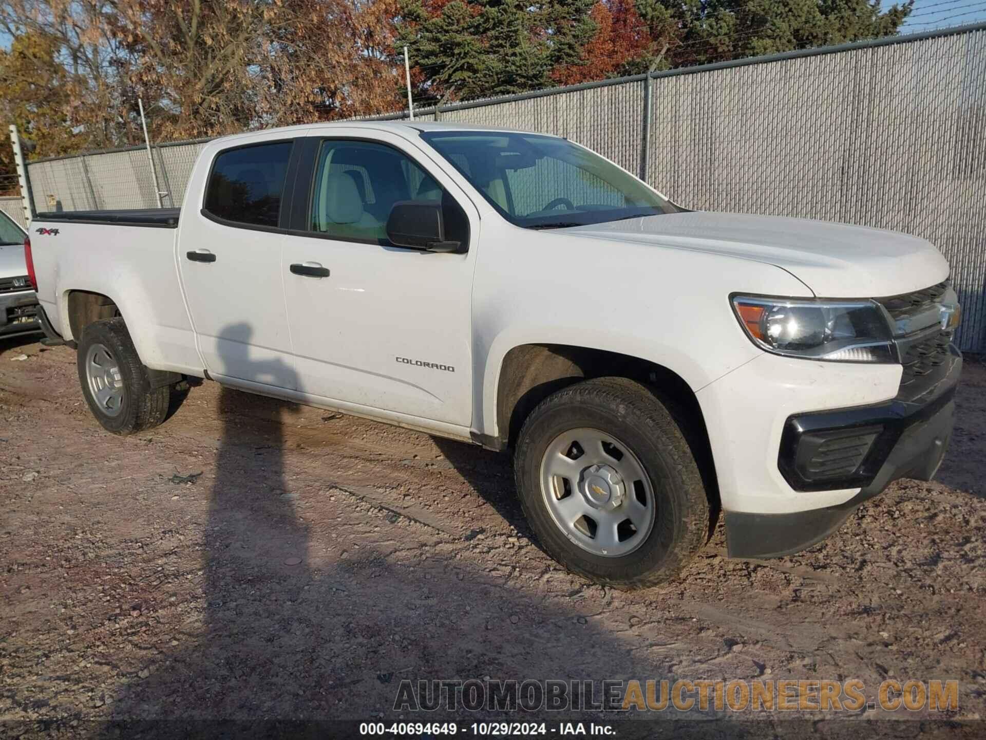 1GCGTBEN6N1135314 CHEVROLET COLORADO 2022