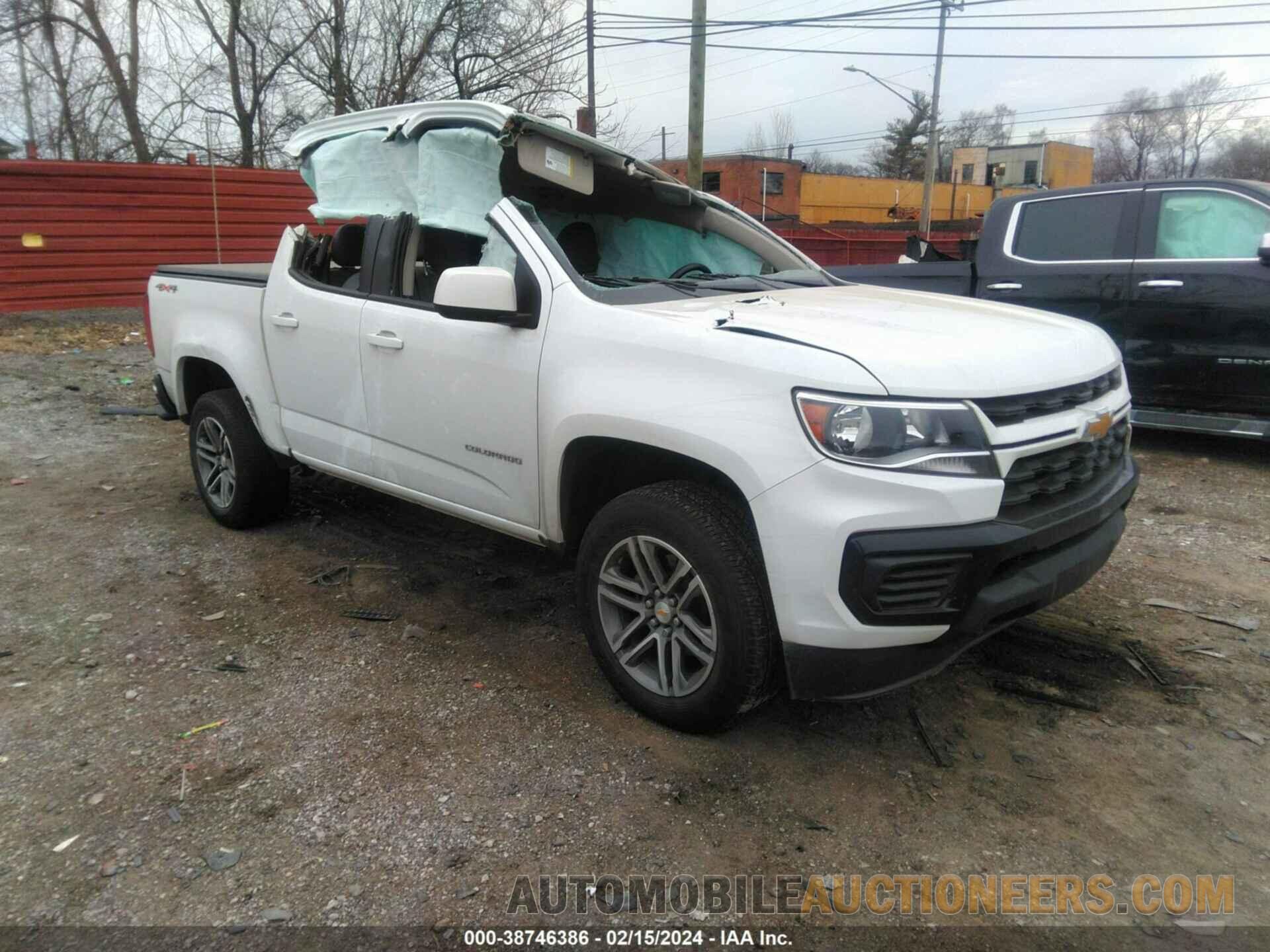 1GCGTBEN6N1177790 CHEVROLET COLORADO 2022