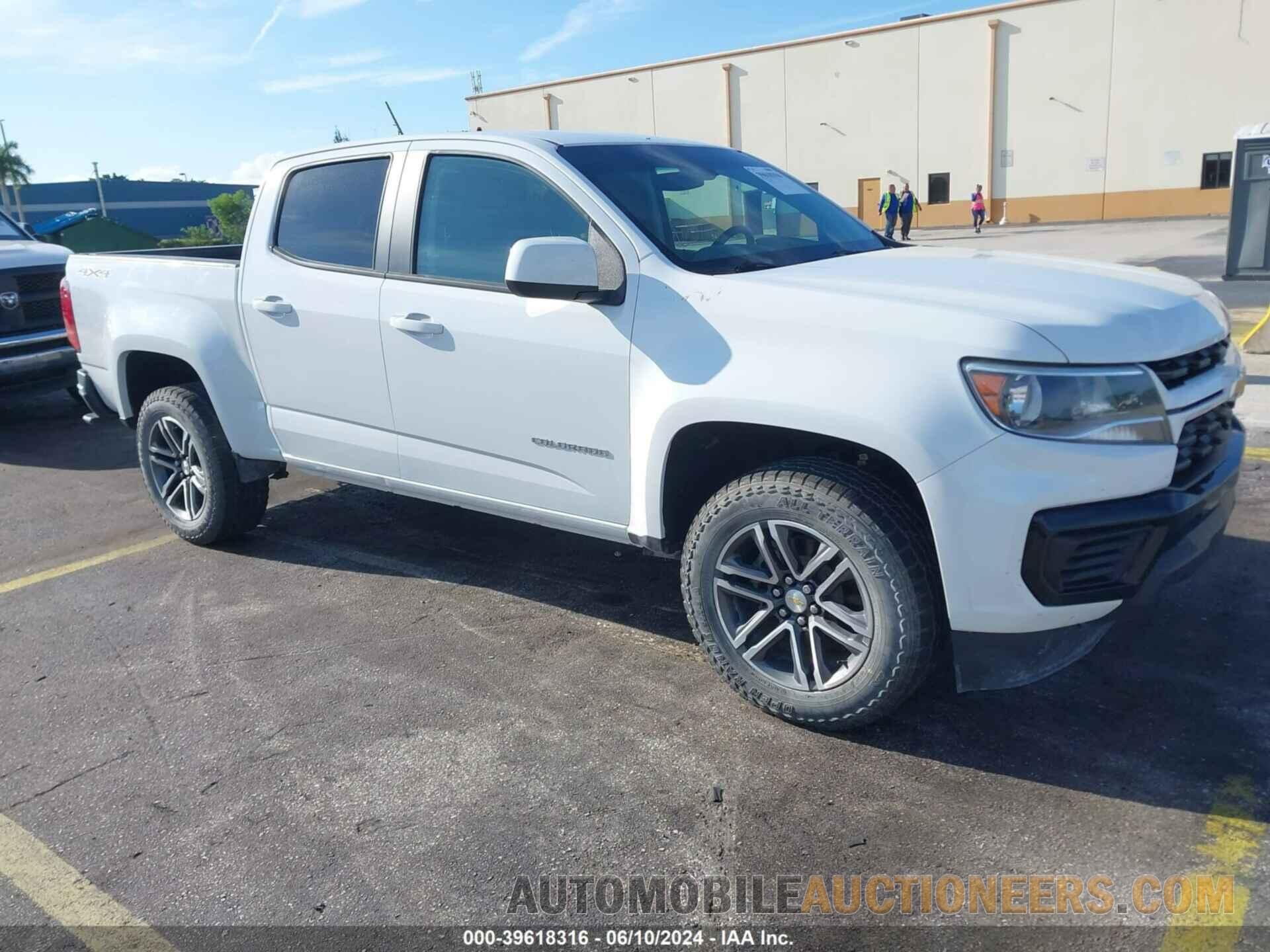 1GCGTBEN7M1104877 CHEVROLET COLORADO 2021