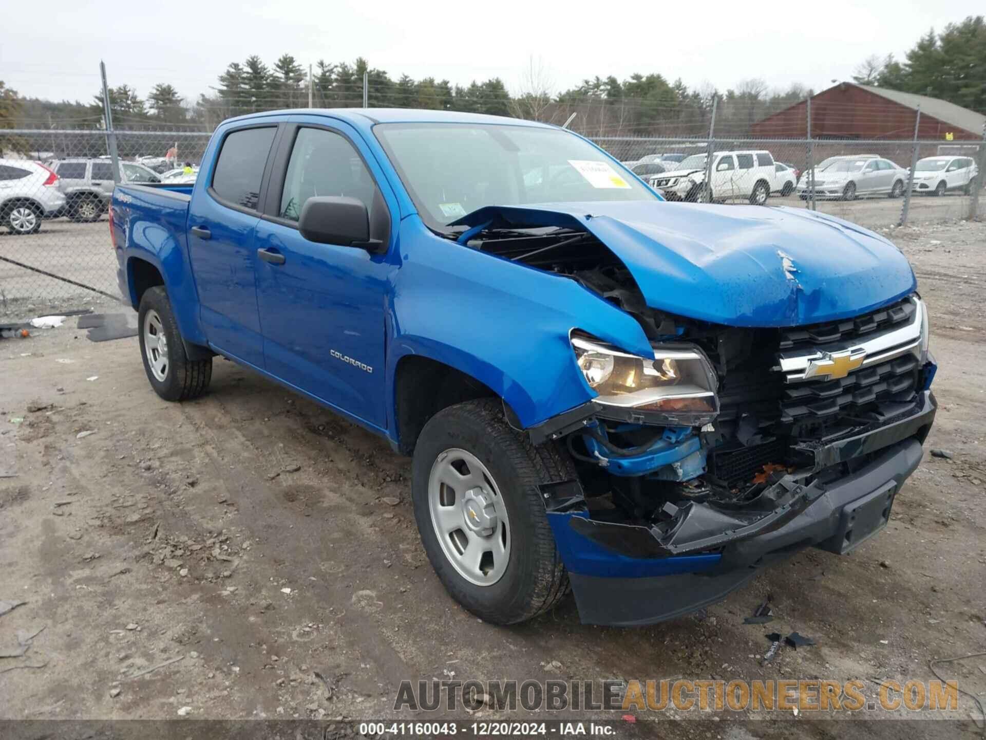 1GCGTBEN7M1287584 CHEVROLET COLORADO 2021