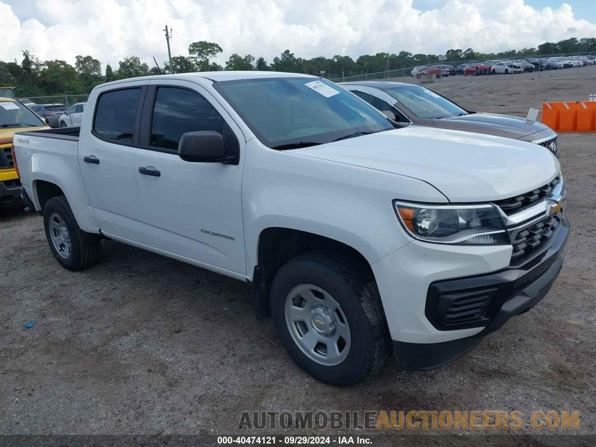 1GCGTBEN7N1136309 CHEVROLET COLORADO 2022