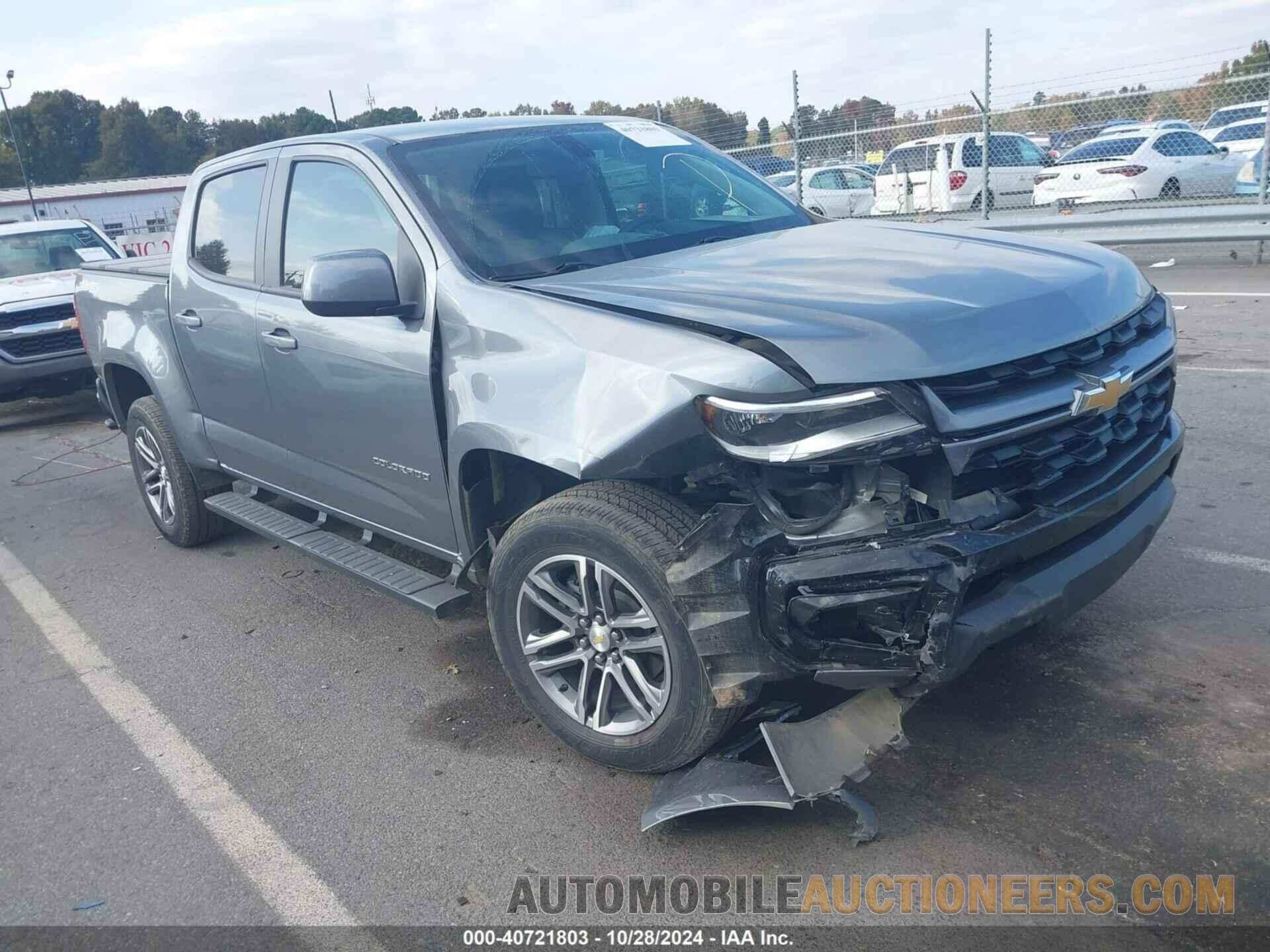 1GCGTBEN7N1182111 CHEVROLET COLORADO 2022