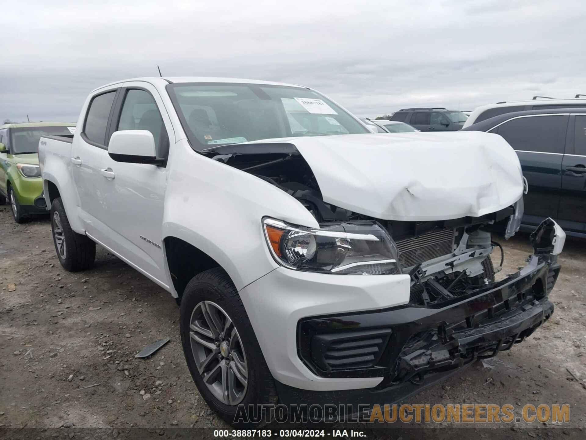 1GCGTBEN7N1189625 CHEVROLET COLORADO 2022