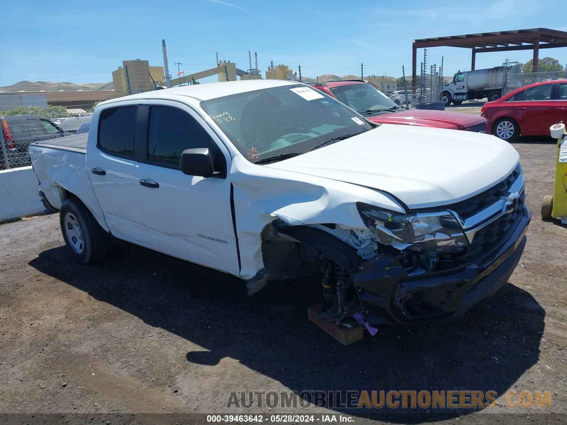 1GCGTBEN7N1189799 CHEVROLET COLORADO 2022