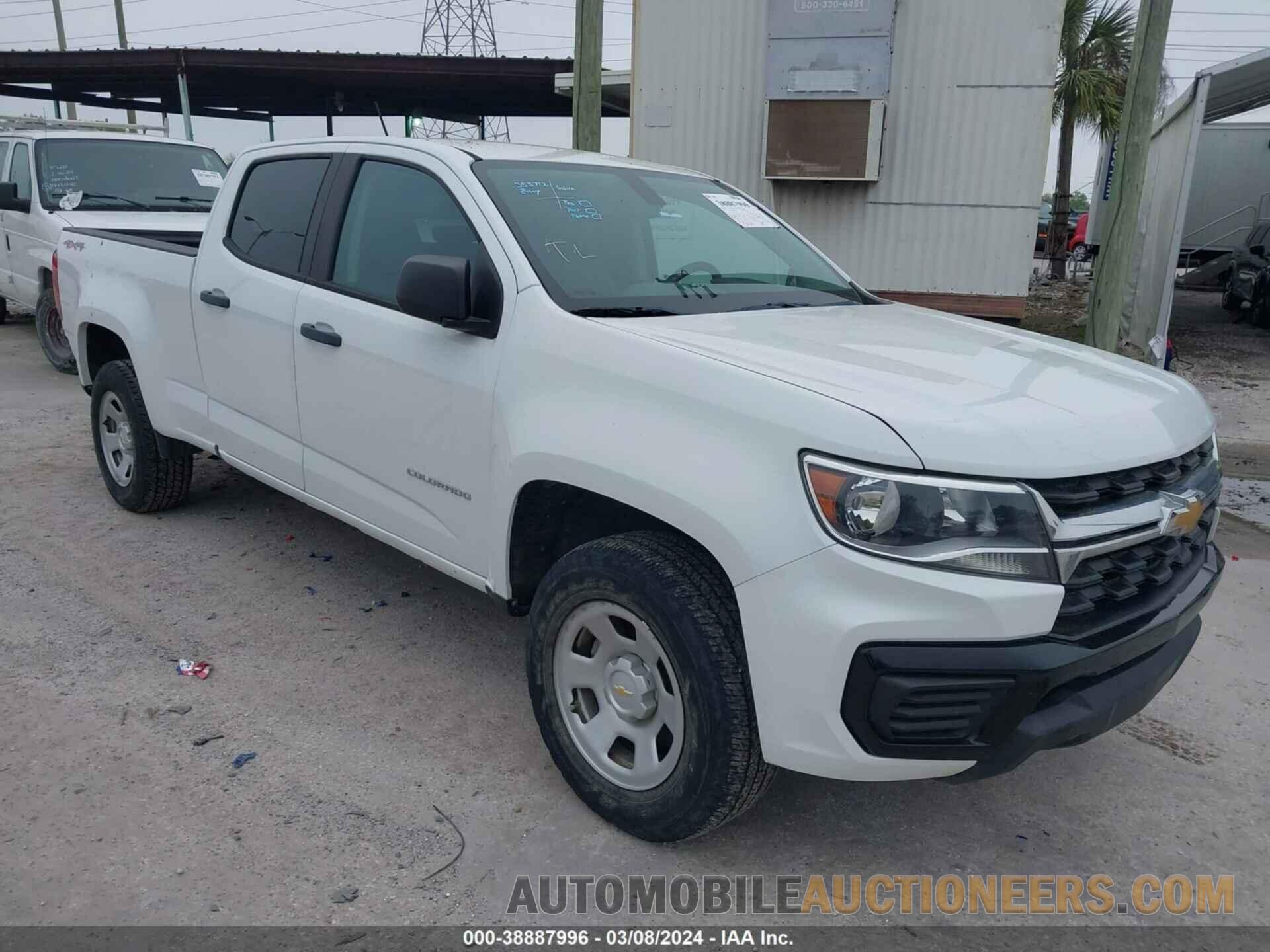 1GCGTBEN8M1134731 CHEVROLET COLORADO 2021