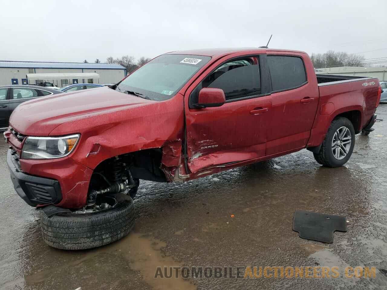 1GCGTBEN8M1289098 CHEVROLET COLORADO 2021