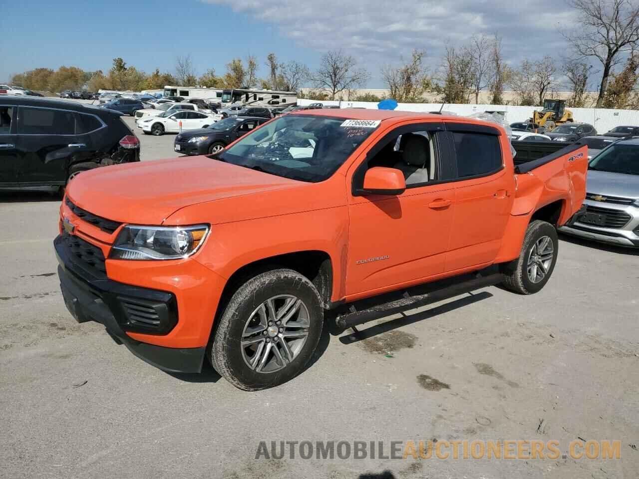 1GCGTBEN8N1117221 CHEVROLET COLORADO 2022