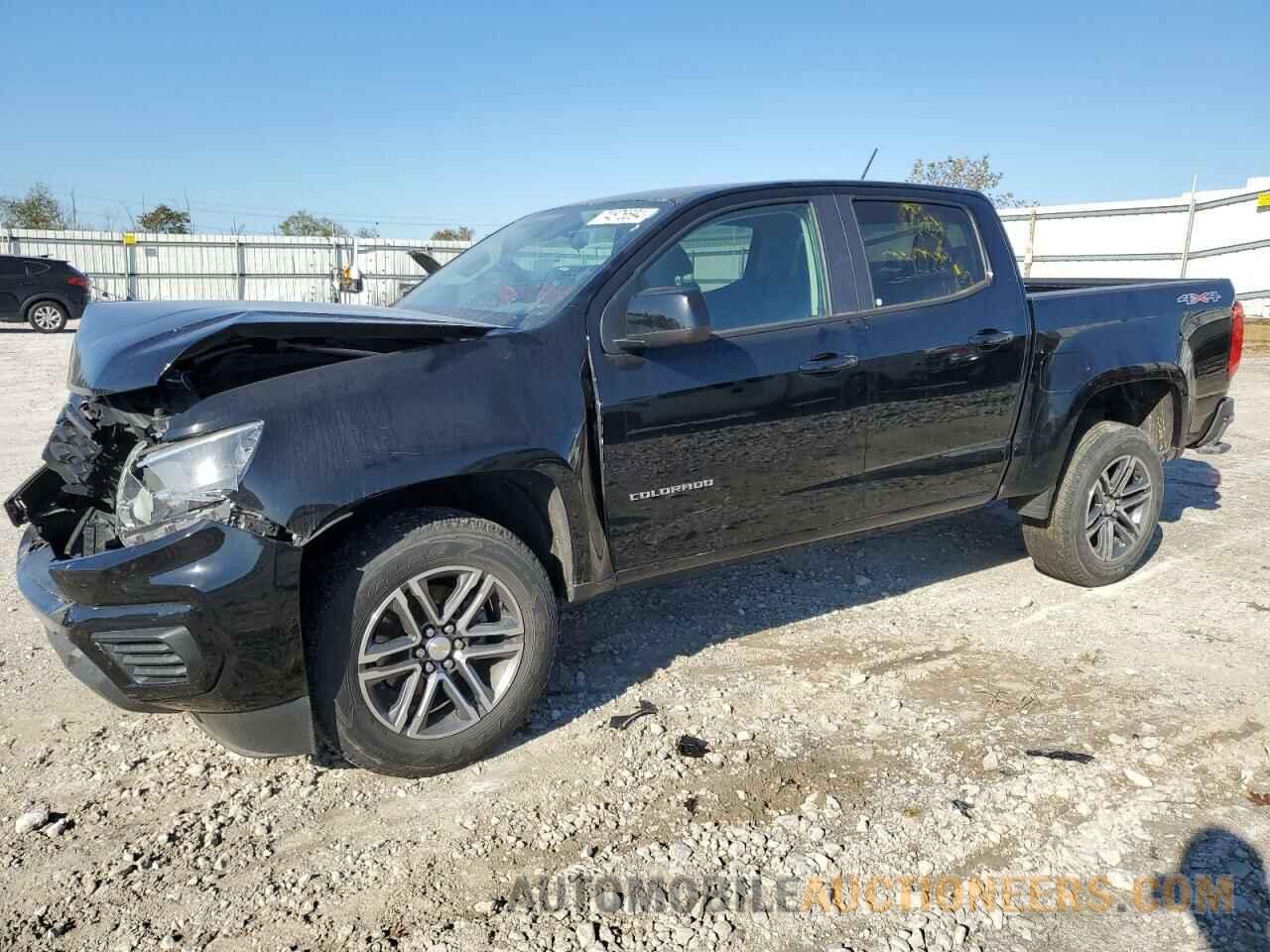 1GCGTBEN9M1119607 CHEVROLET COLORADO 2021