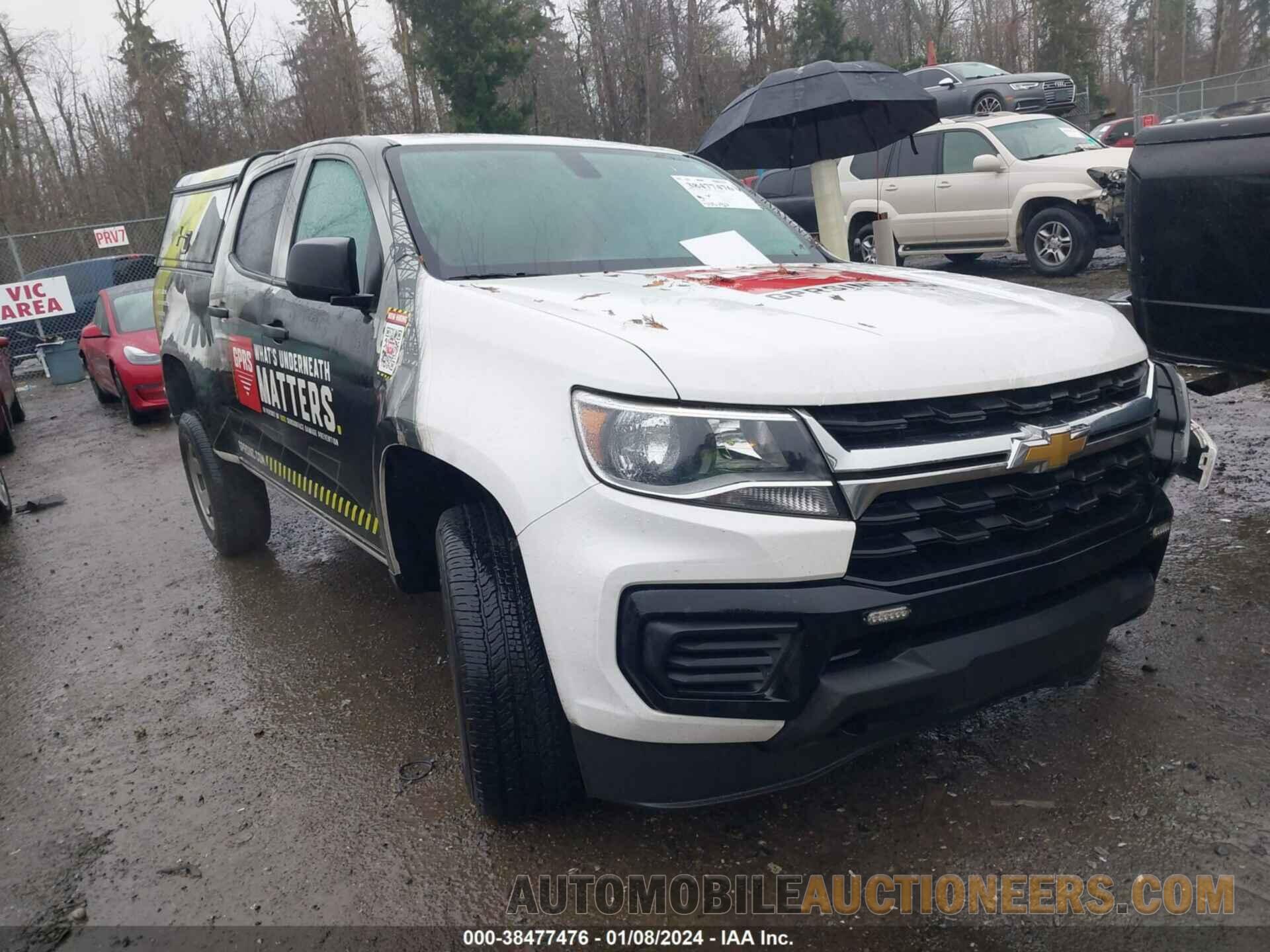 1GCGTBEN9N1119673 CHEVROLET COLORADO 2022