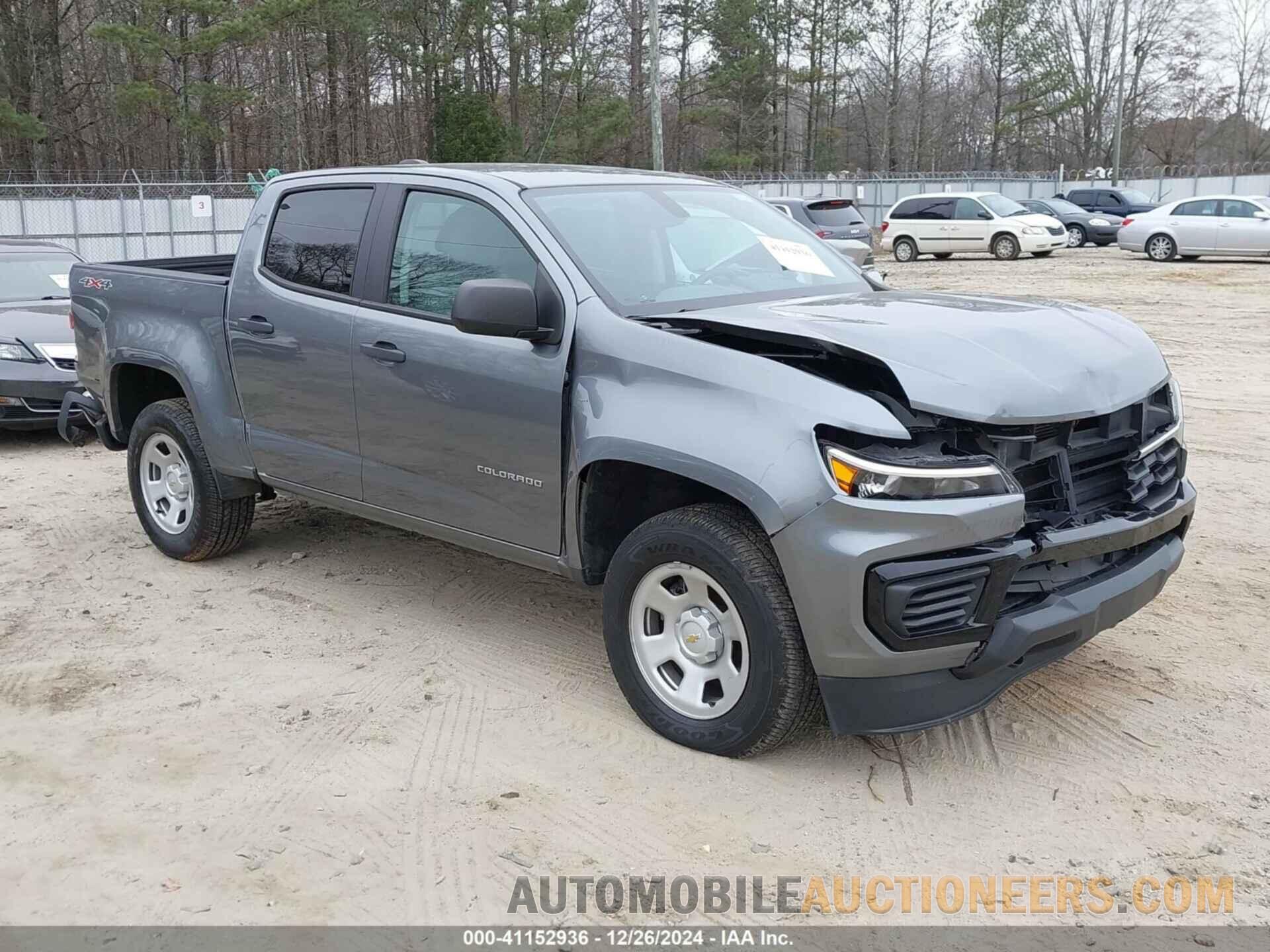 1GCGTBENXM1143107 CHEVROLET COLORADO 2021