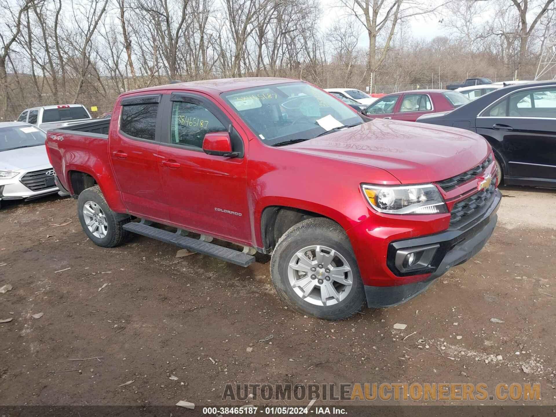 1GCGTCEN2M1238931 CHEVROLET COLORADO 2021