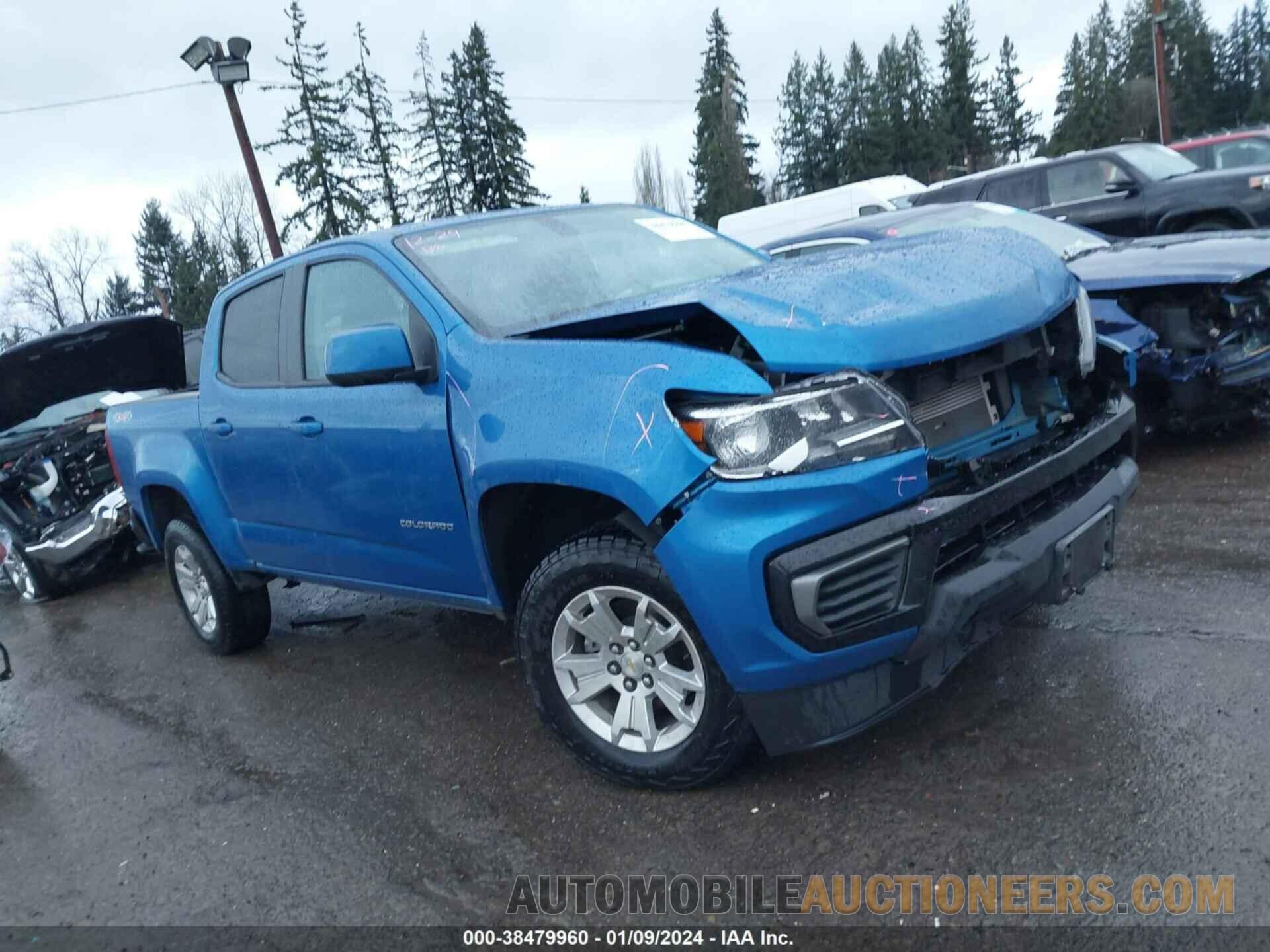 1GCGTCEN8M1210308 CHEVROLET COLORADO 2021