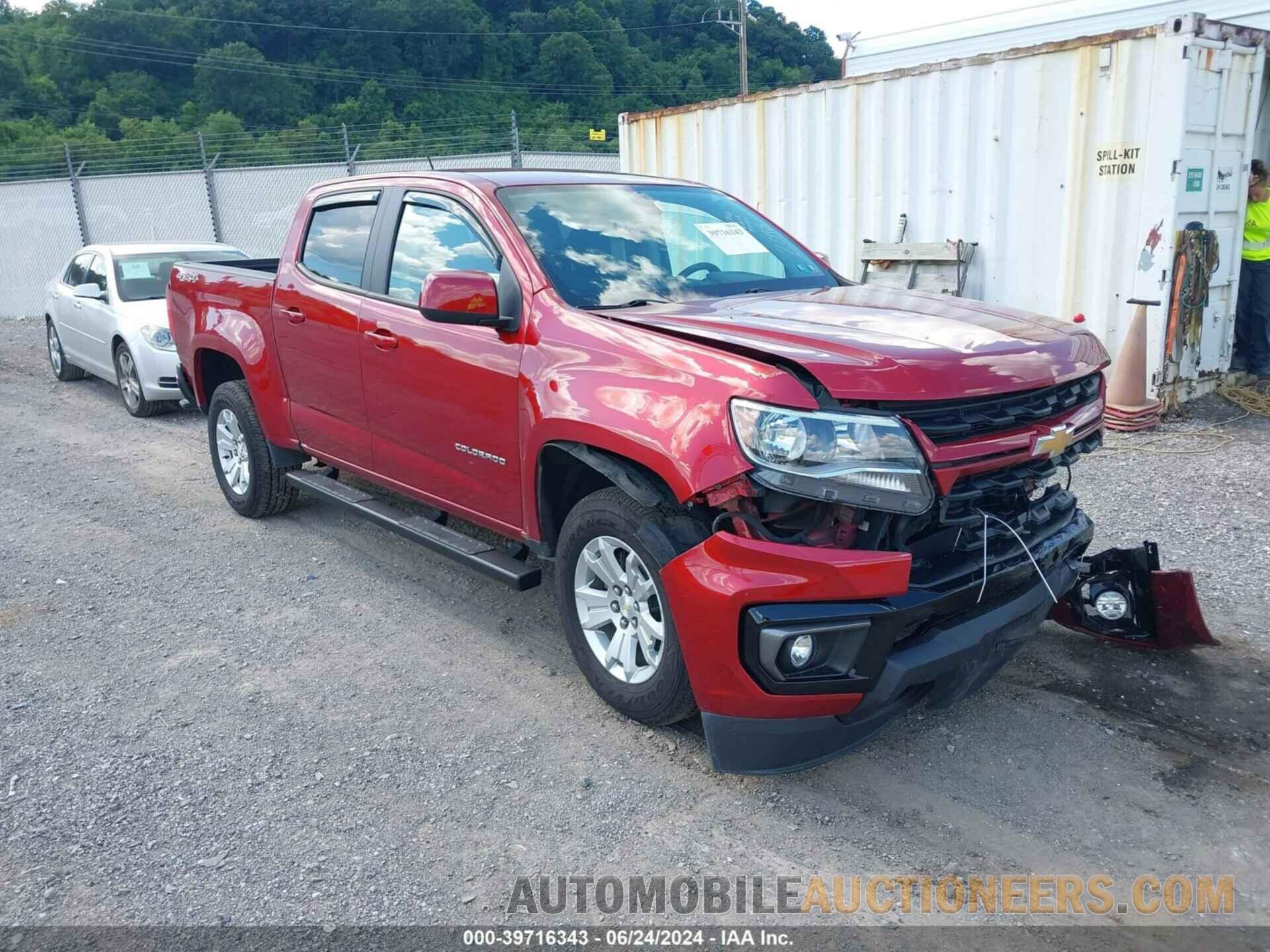 1GCGTCENOM1212098 CHEVROLET COLORADO 2021