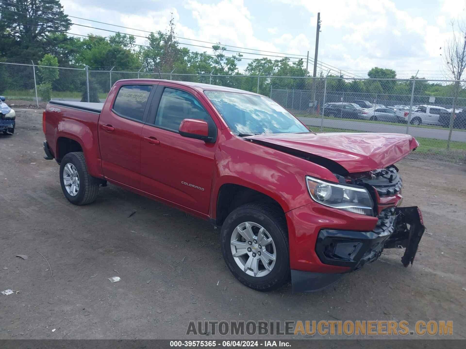 1GCGTCENXM1132775 CHEVROLET COLORADO 2021