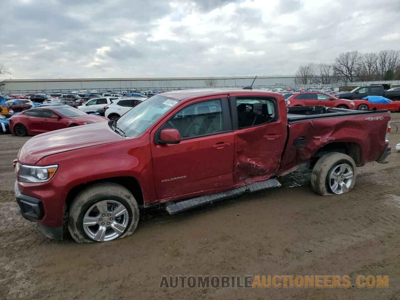 1GCGTCENXM1225389 CHEVROLET COLORADO 2021