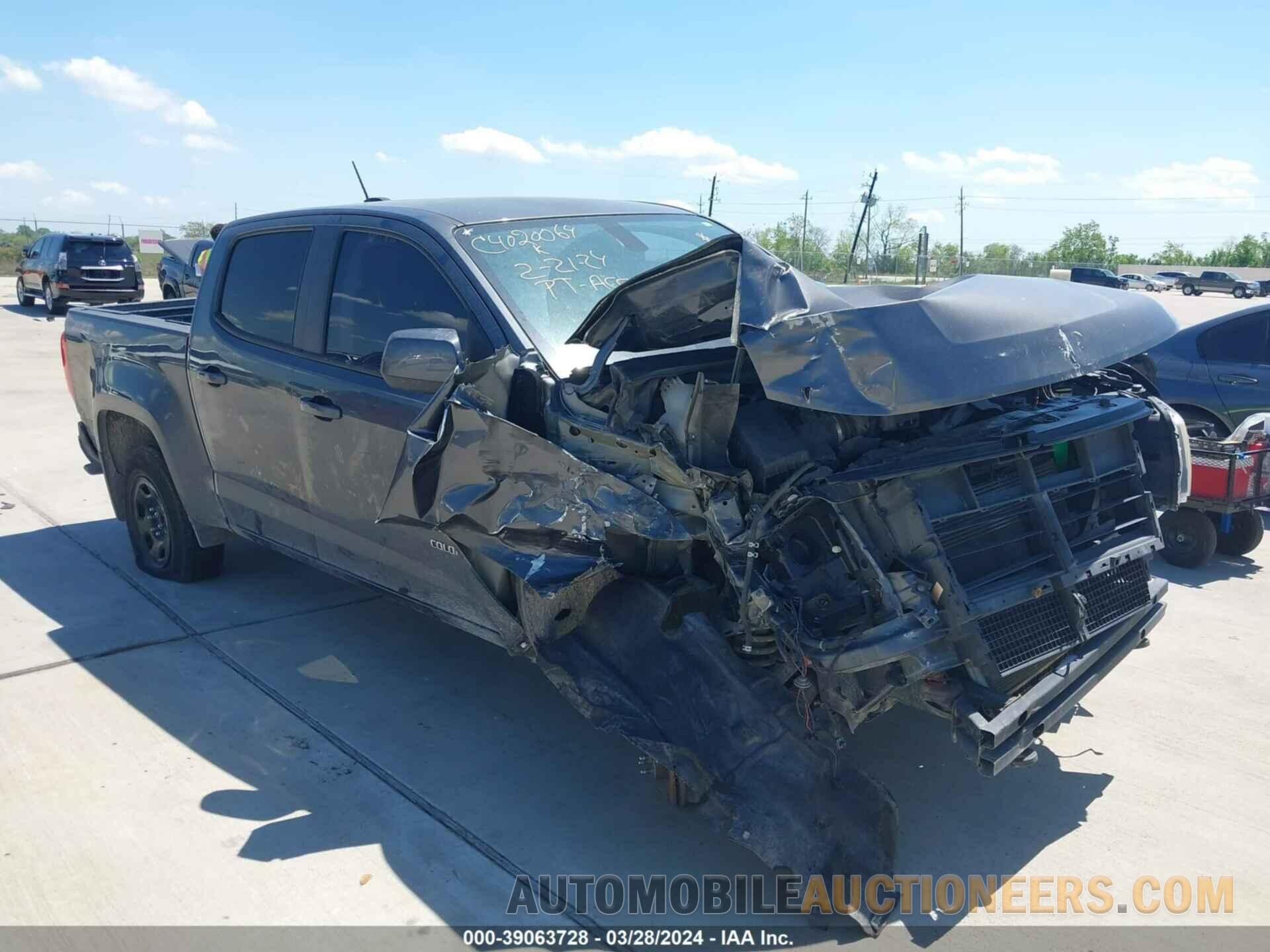 1GCGTDE39G1220516 CHEVROLET COLORADO 2016