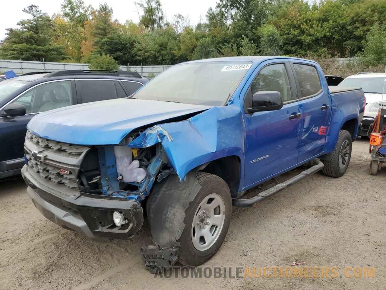 1GCGTDEN2M1199697 CHEVROLET COLORADO 2021