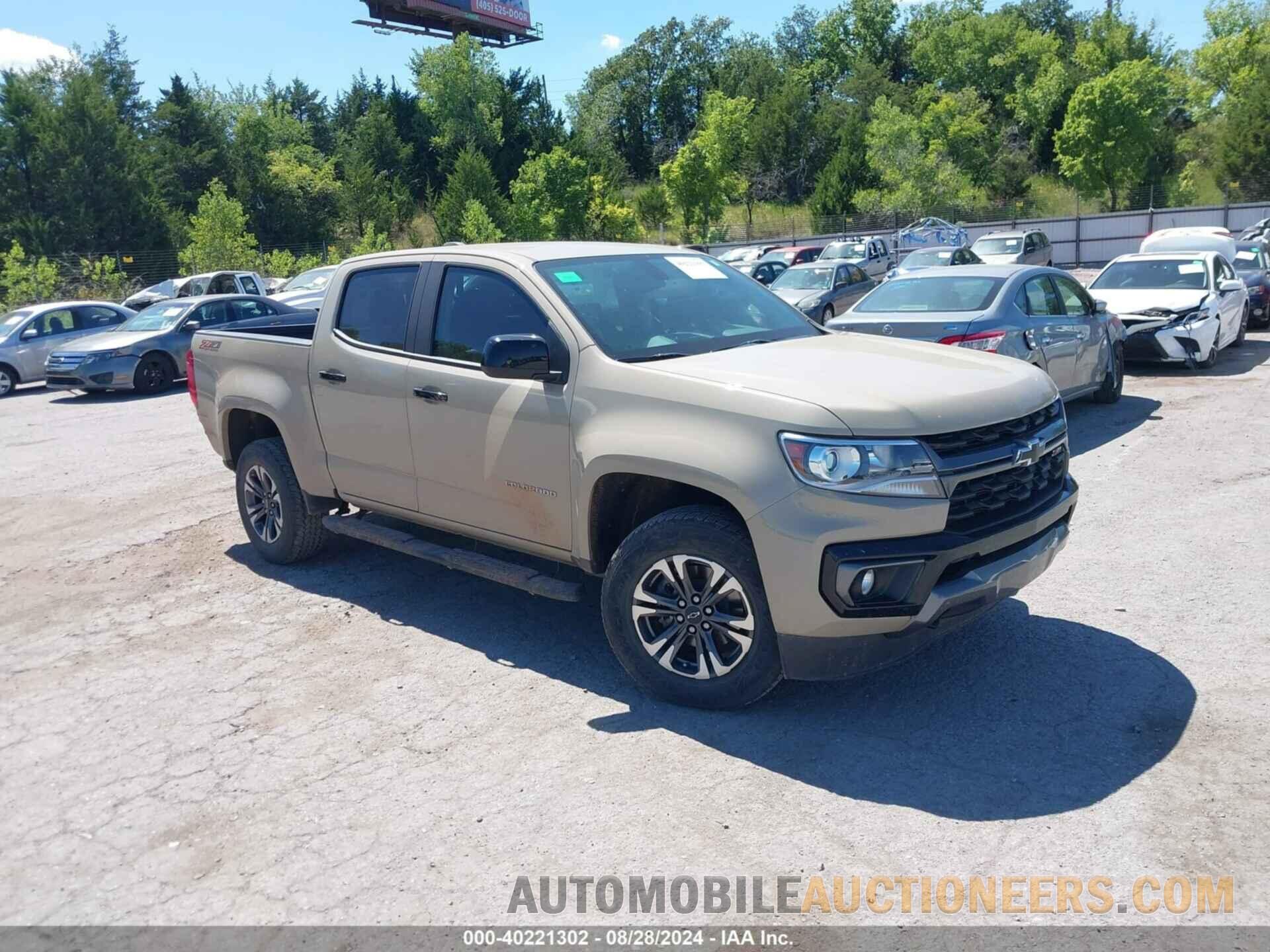 1GCGTDEN3M1223036 CHEVROLET COLORADO 2021