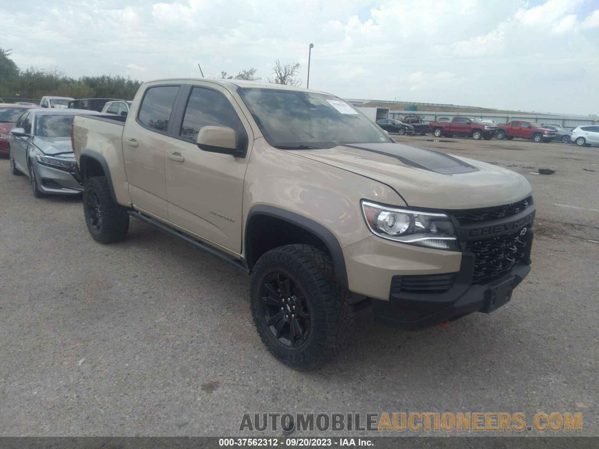 1GCGTEEN0M1125040 CHEVROLET COLORADO 2021