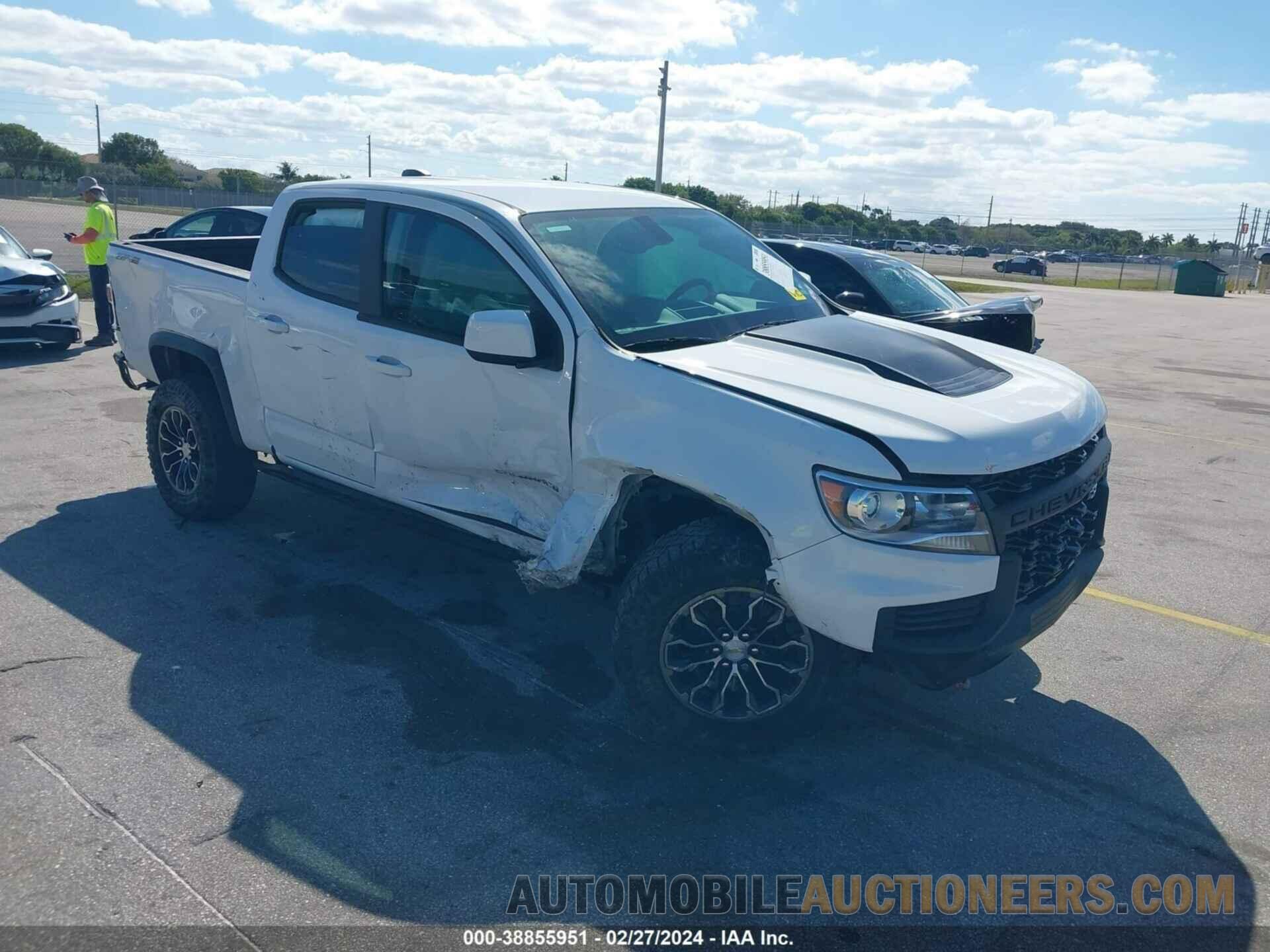 1GCGTEEN0M1217619 CHEVROLET COLORADO 2021