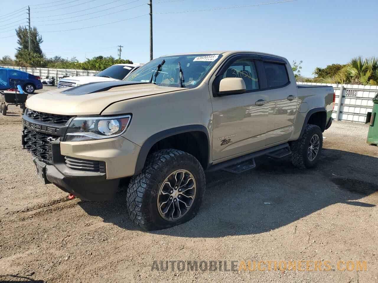 1GCGTEEN1M1175087 CHEVROLET COLORADO 2021