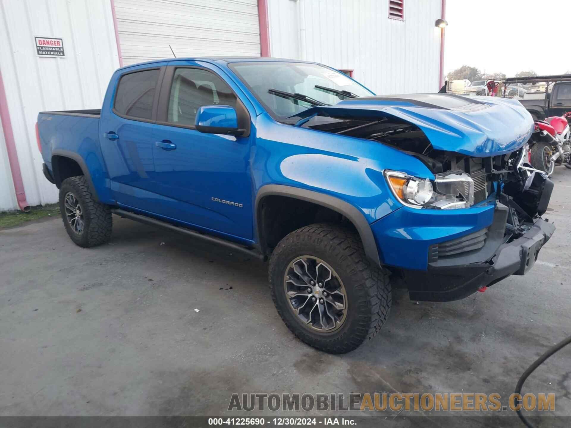 1GCGTEEN1M1192827 CHEVROLET COLORADO 2021