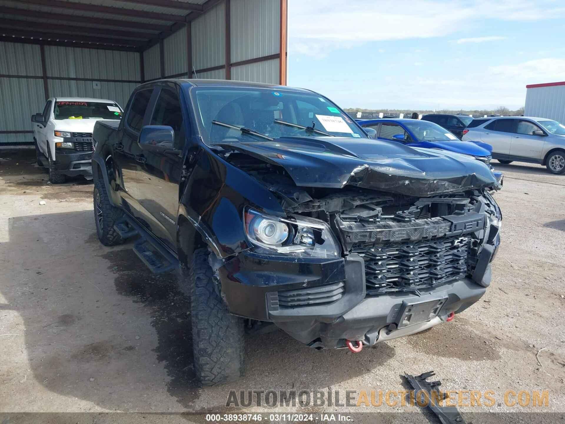 1GCGTEEN1M1229293 CHEVROLET COLORADO 2021