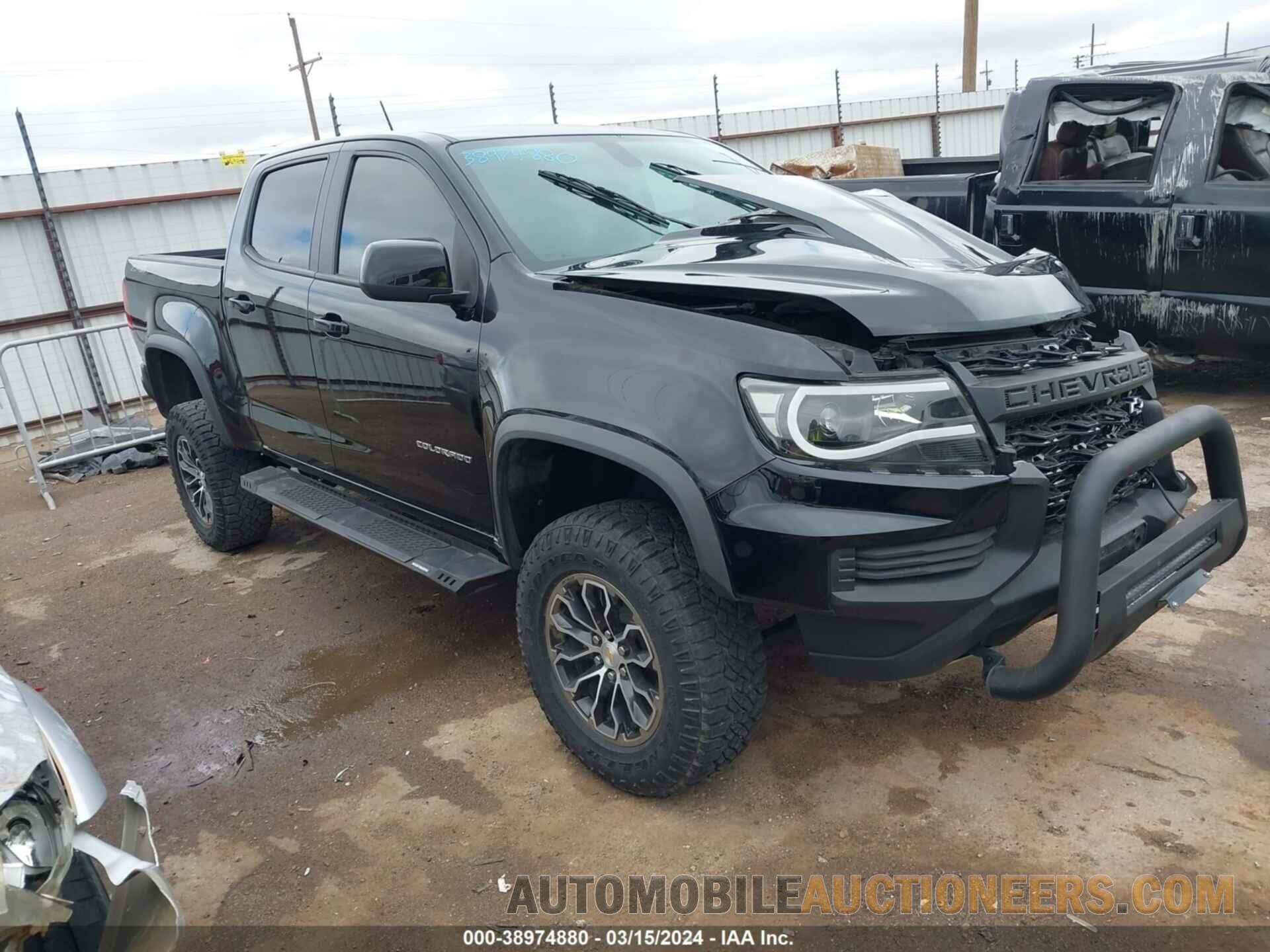 1GCGTEEN3N1221276 CHEVROLET COLORADO 2022