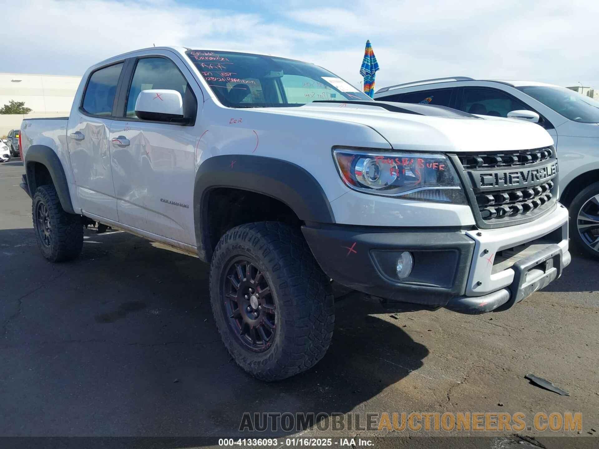 1GCGTEEN3N1262605 CHEVROLET COLORADO 2022