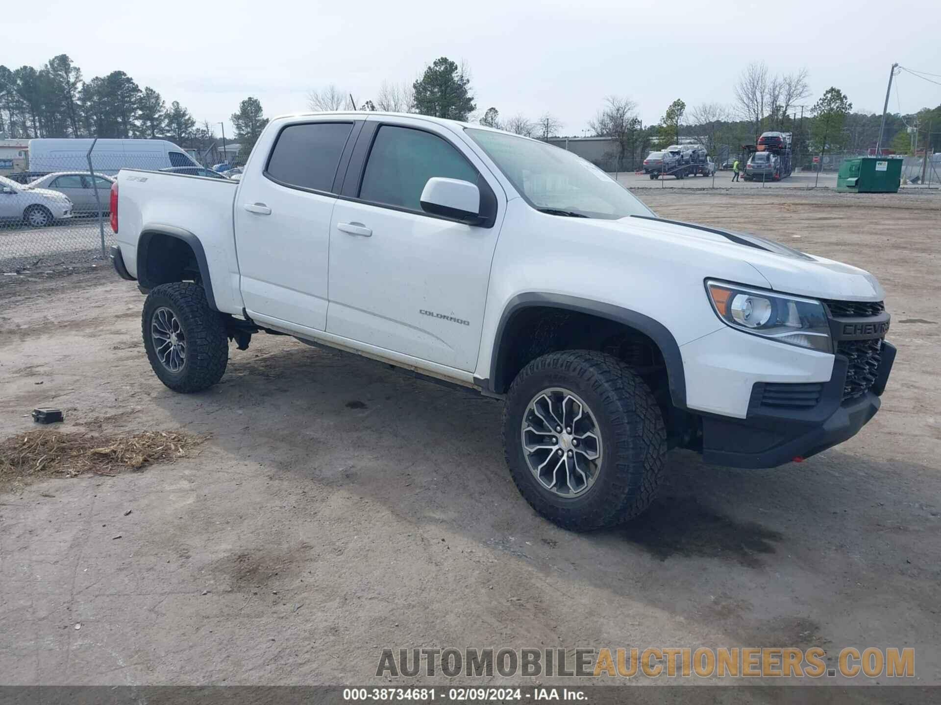 1GCGTEEN4N1271135 CHEVROLET COLORADO 2022