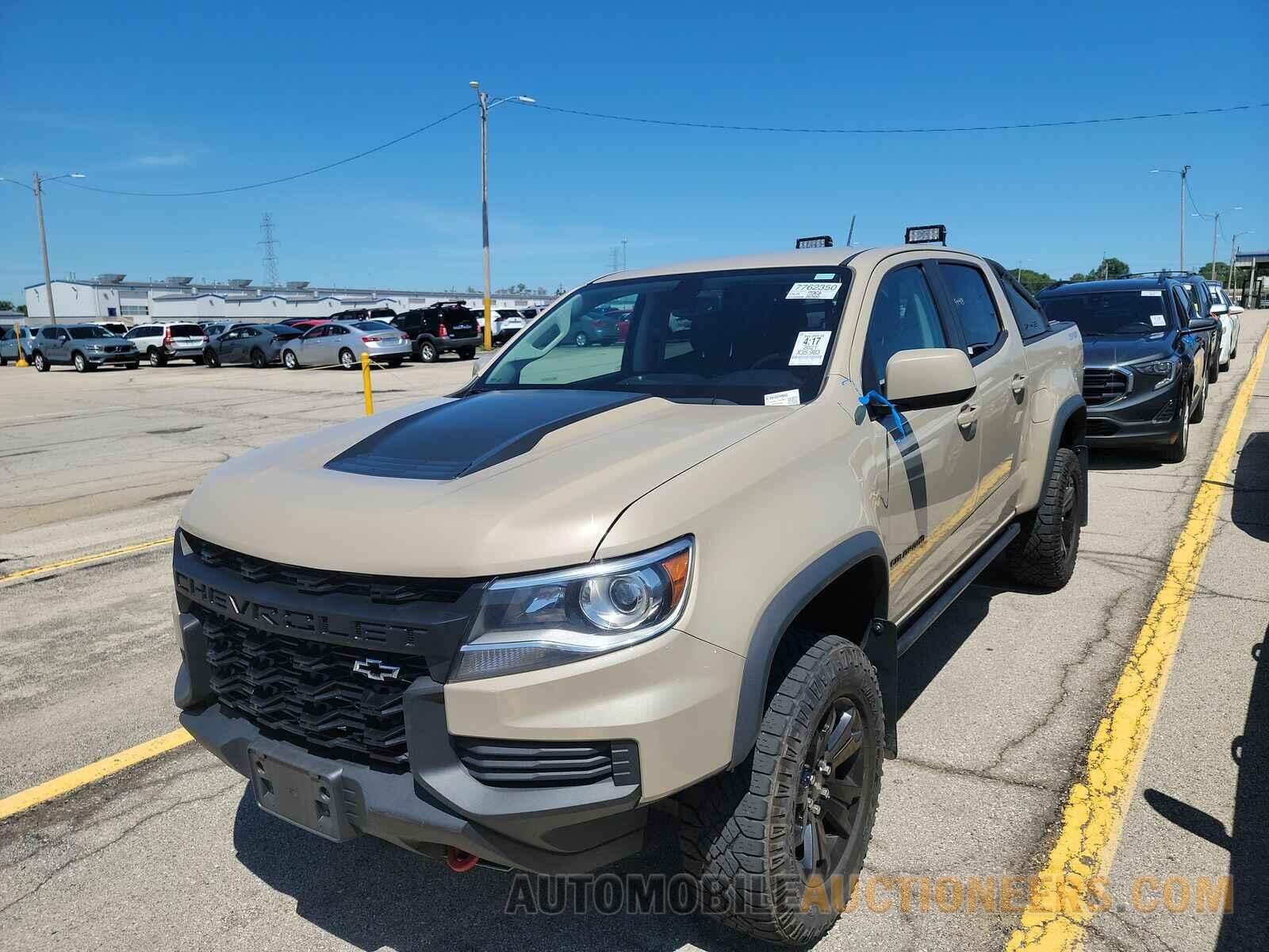 1GCGTEEN5M1198680 Chevrolet Colorado 2021