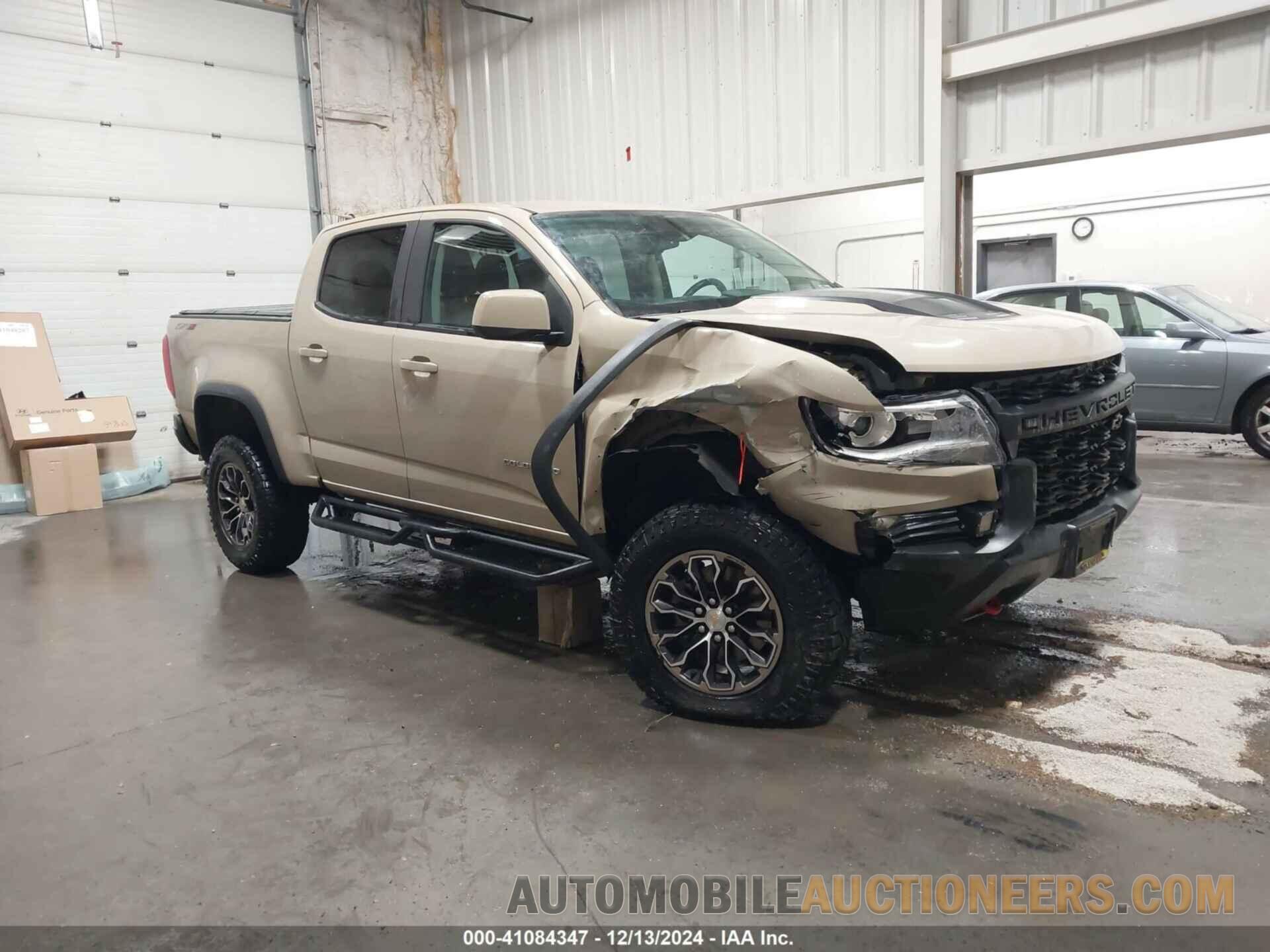 1GCGTEEN5M1267660 CHEVROLET COLORADO 2021