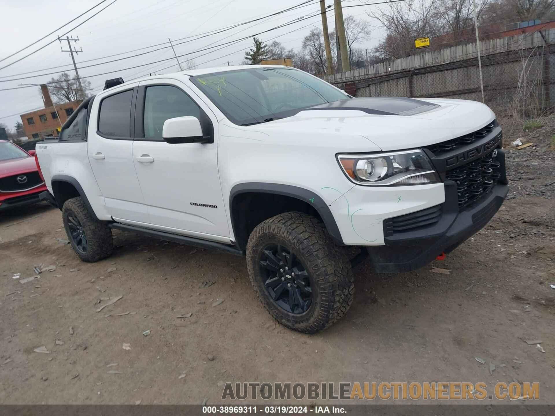 1GCGTEEN6N1117669 CHEVROLET COLORADO 2022