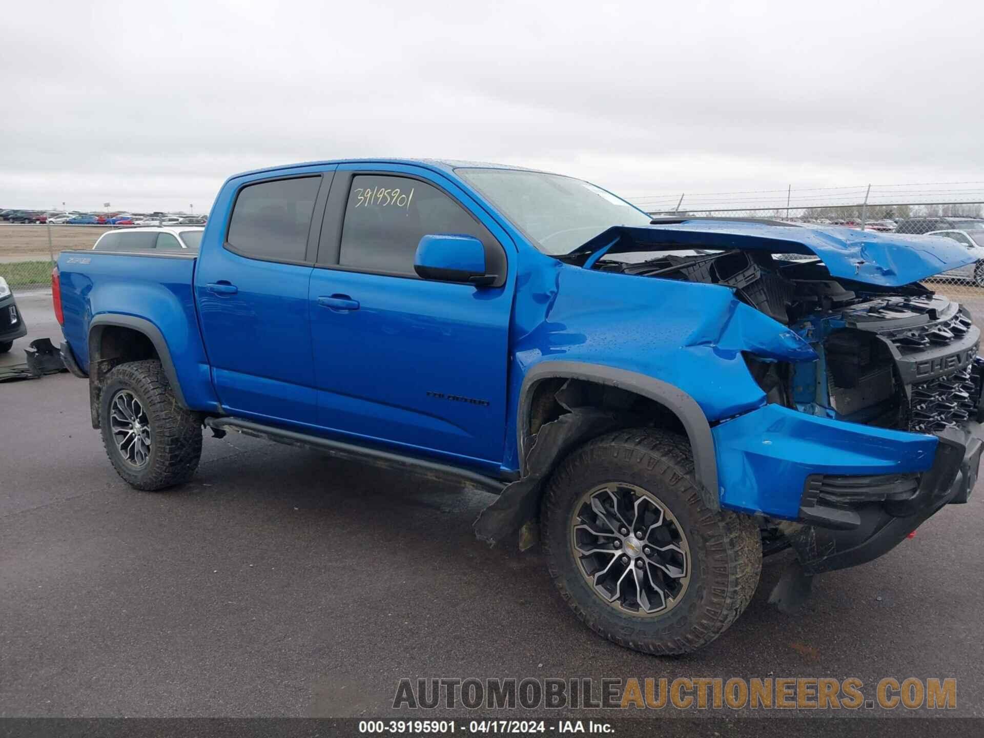 1GCGTEEN6N1299938 CHEVROLET COLORADO 2022