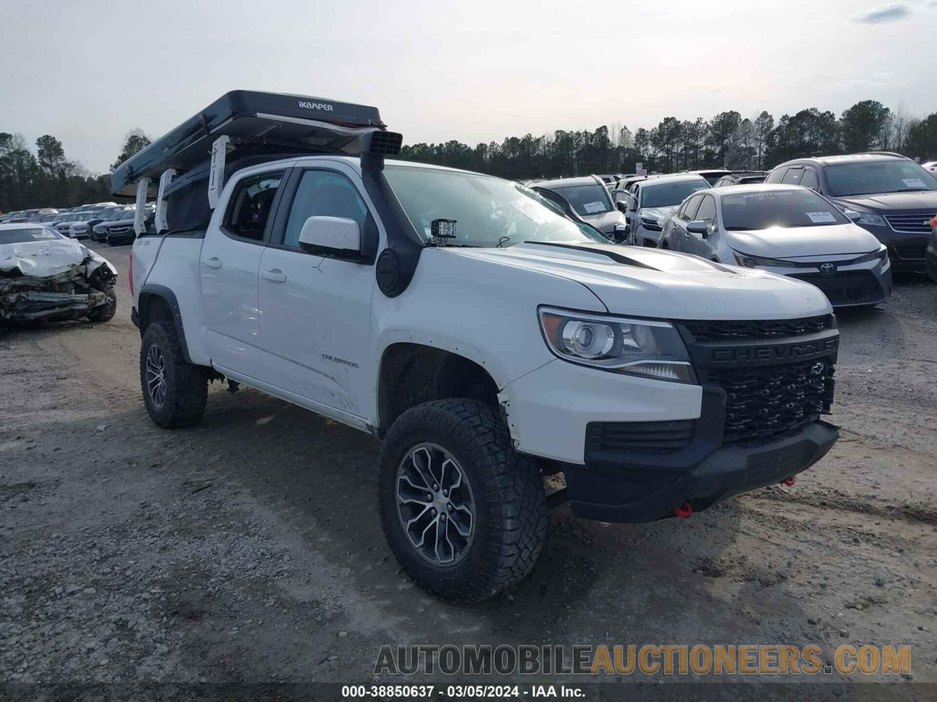 1GCGTEEN6N1330184 CHEVROLET COLORADO 2022