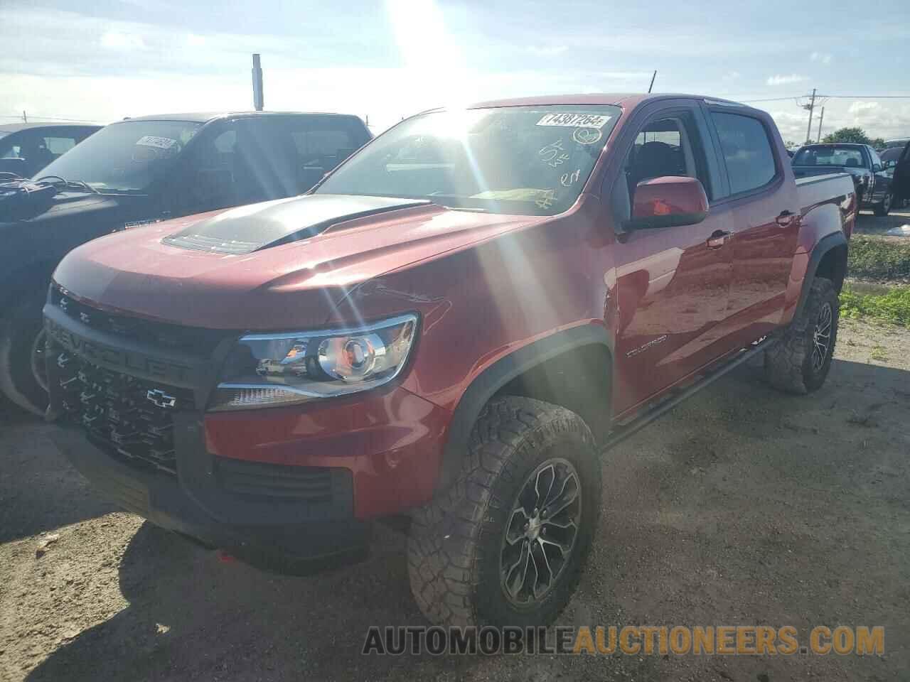 1GCGTEEN9M1151149 CHEVROLET COLORADO 2021