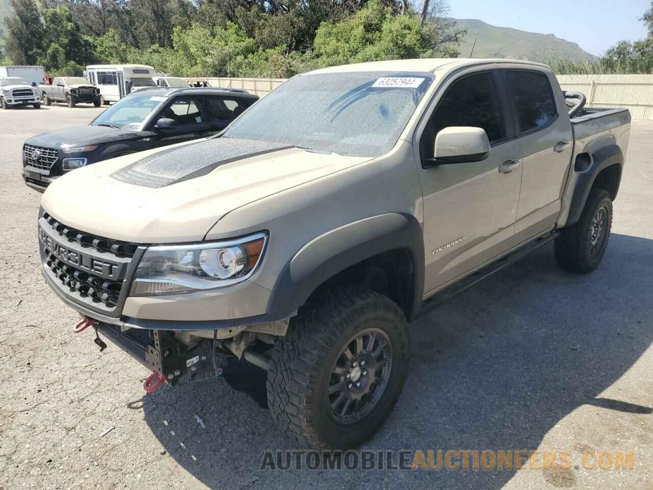 1GCGTEEN9M1292531 CHEVROLET COLORADO 2021