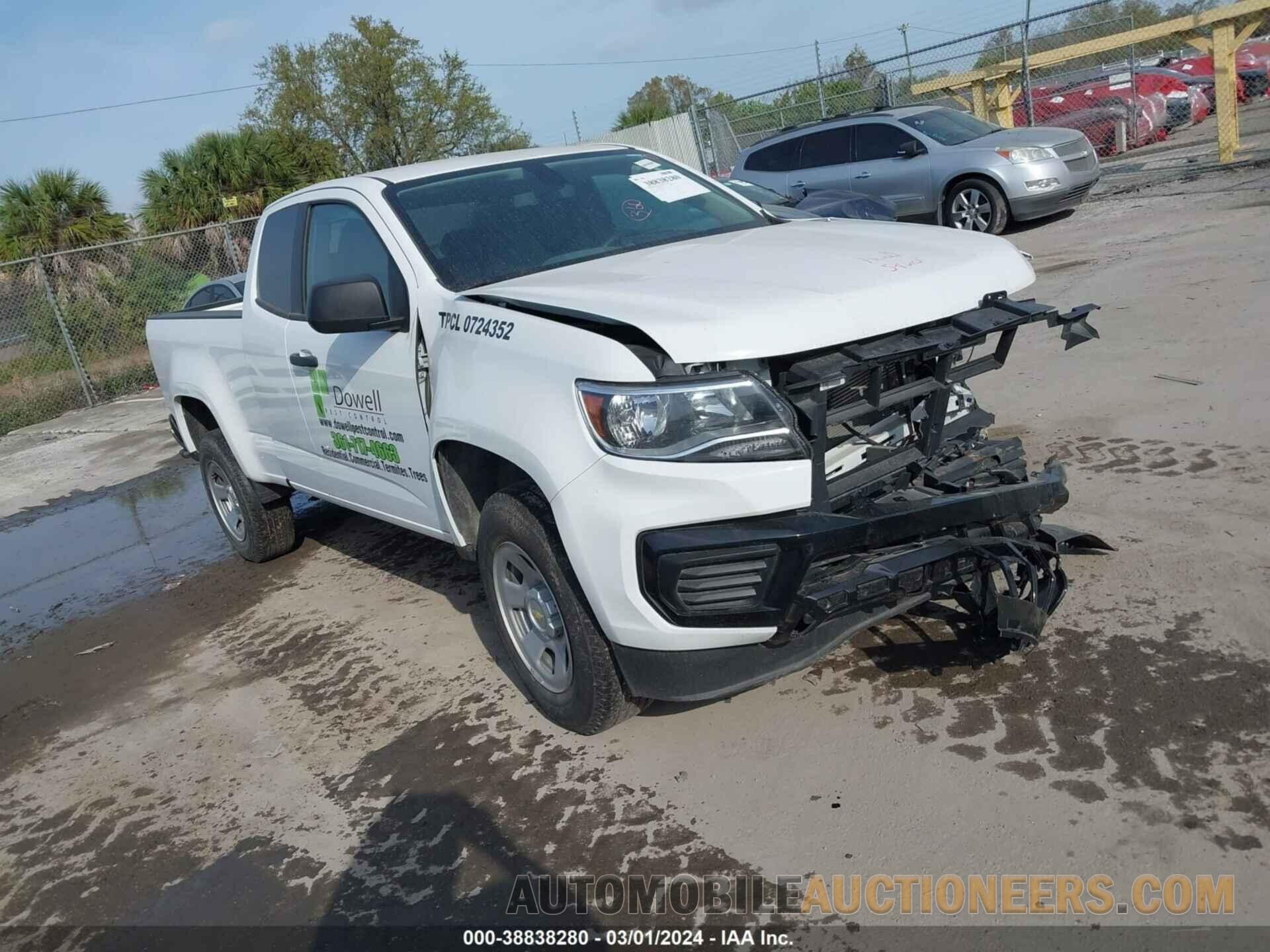 1GCHSBEN6N1112395 CHEVROLET COLORADO 2022