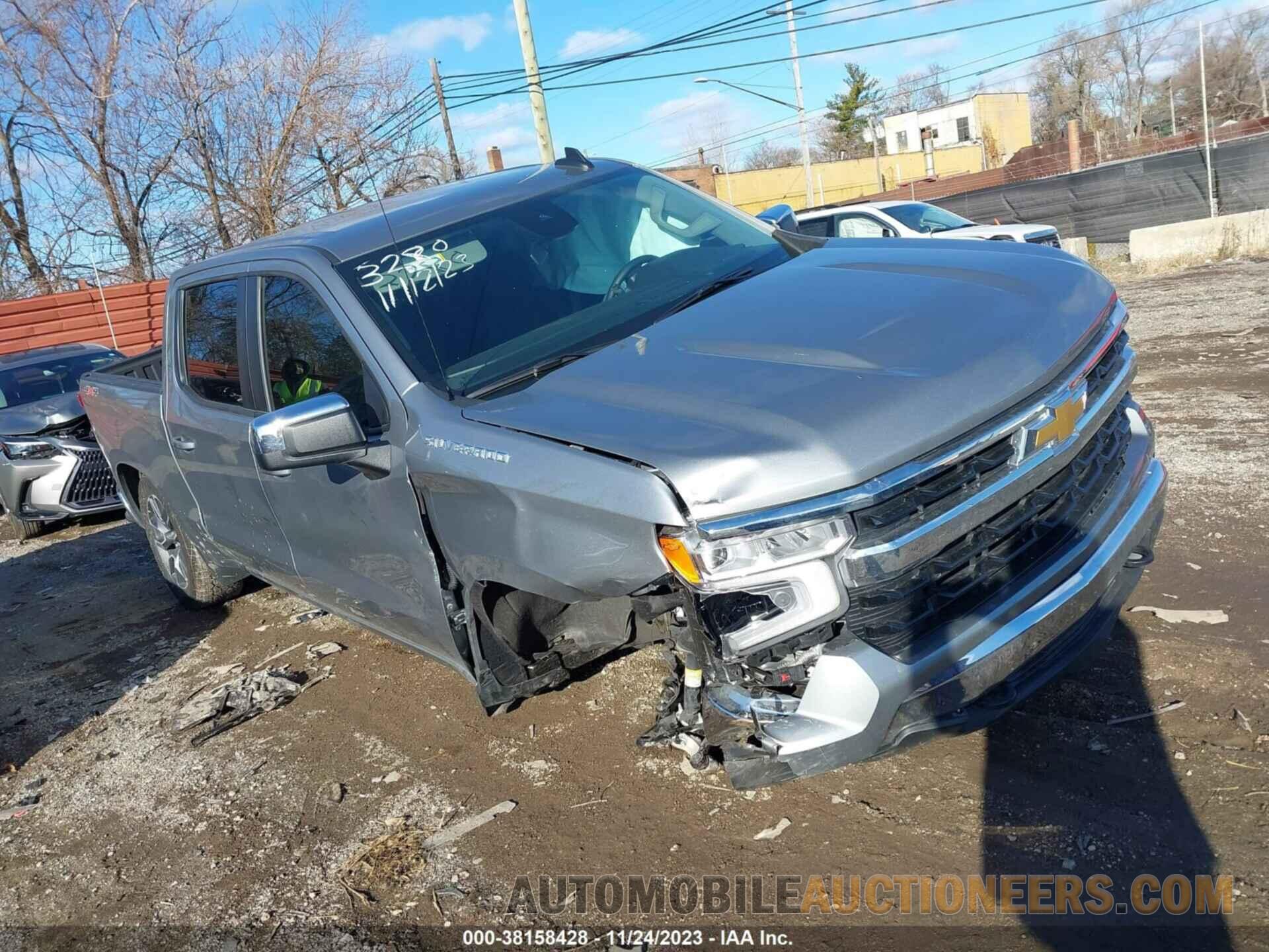 1GCPDKEK3PZ323280 CHEVROLET SILVERADO 1500 2023