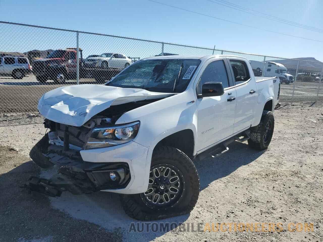 1GCPTDE18M1168001 CHEVROLET COLORADO 2021