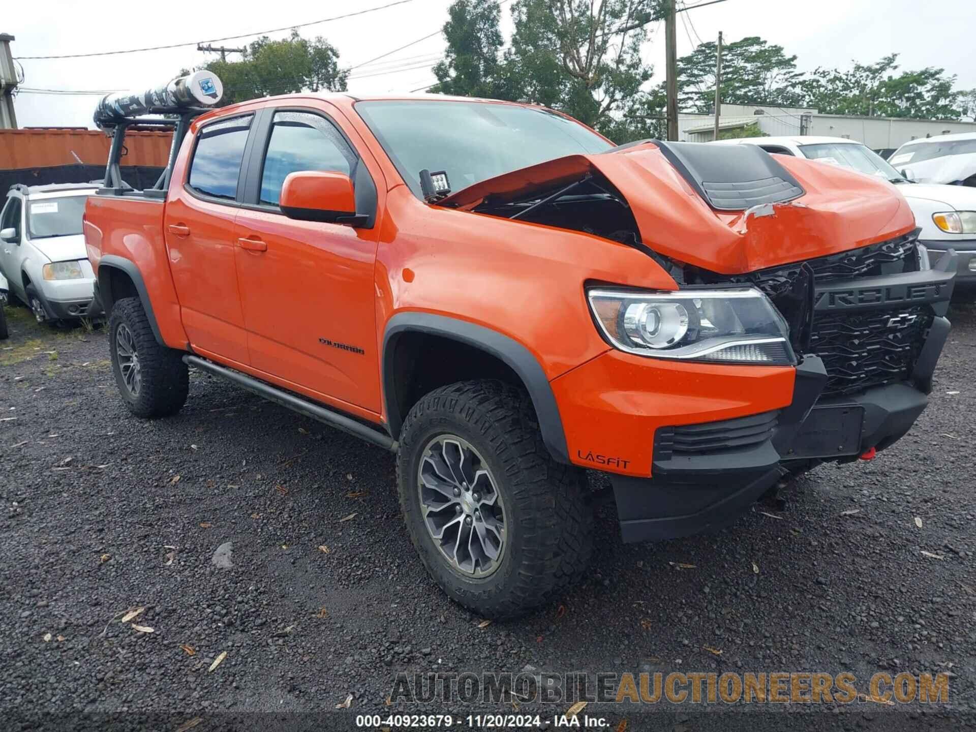 1GCPTEE10M1206472 CHEVROLET COLORADO 2021