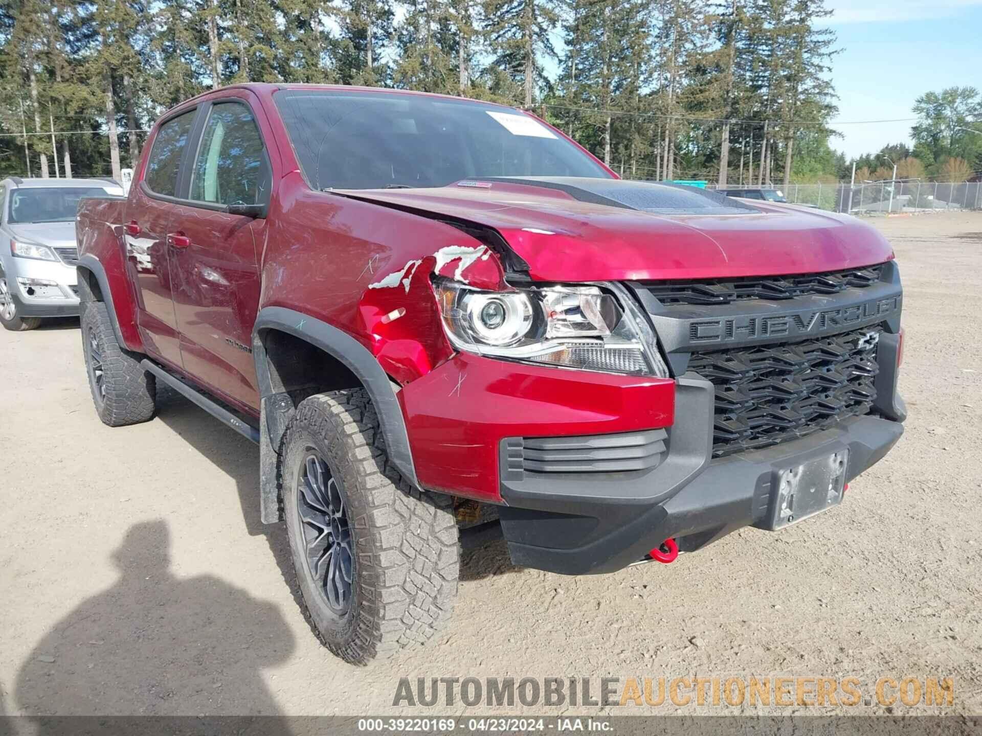 1GCPTEE17M1214939 CHEVROLET COLORADO 2021