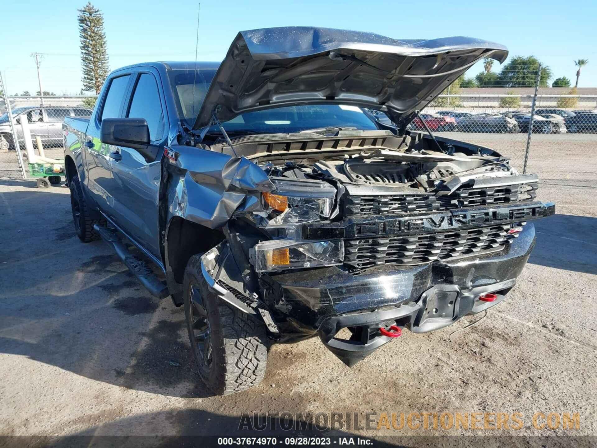 1GCPYCEF5MZ345581 CHEVROLET SILVERADO 1500 2021