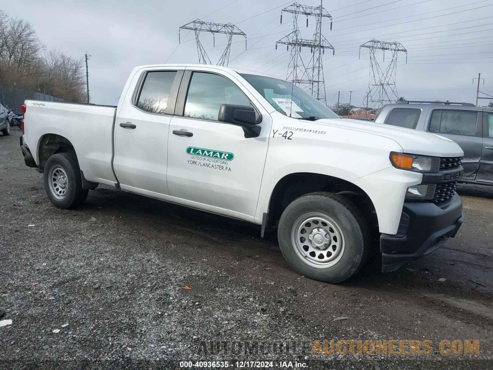 1GCRYAEF9KZ215877 CHEVROLET SILVERADO 1500 2019