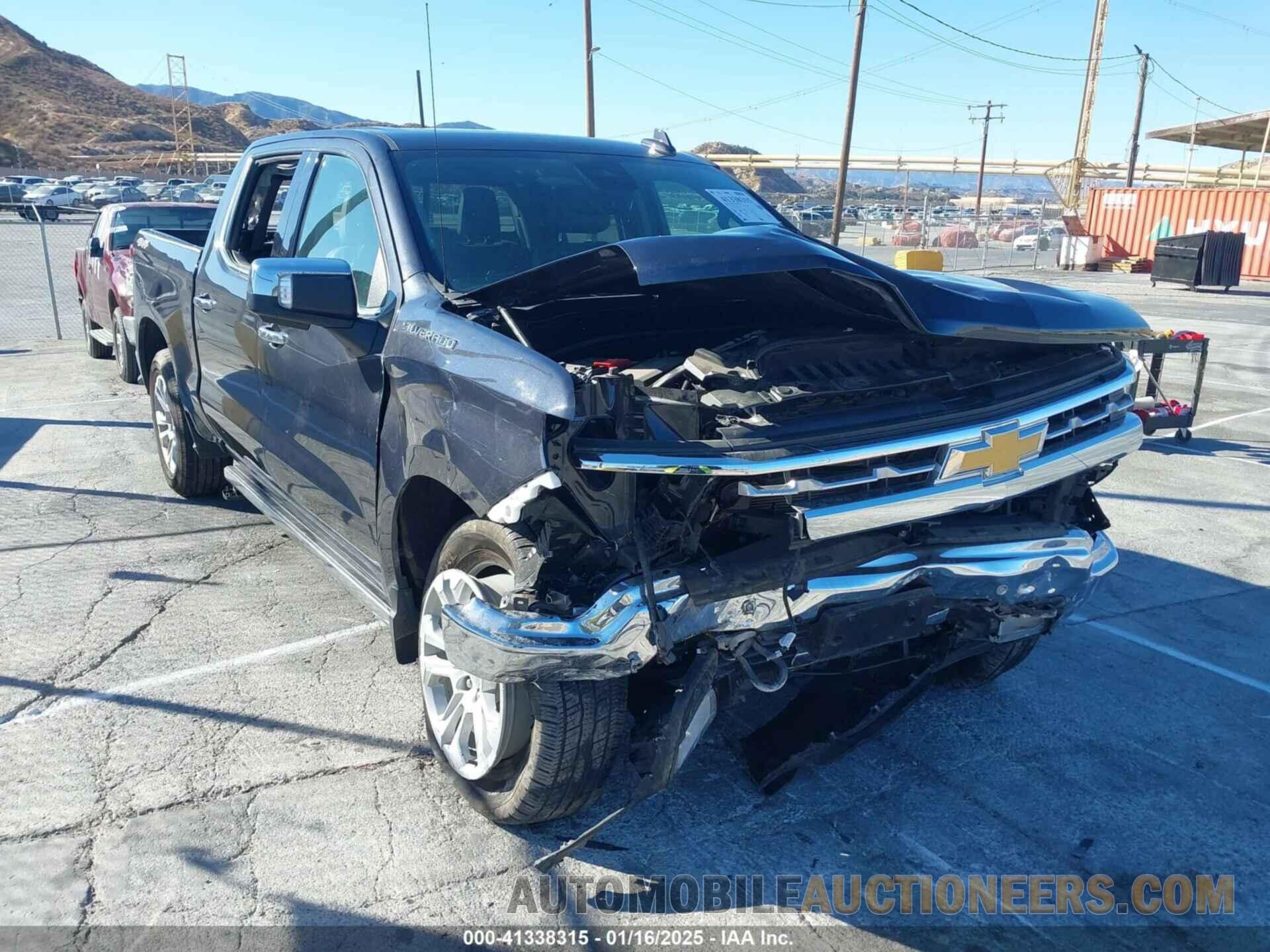 1GCUDGET3NZ594717 CHEVROLET SILVERADO 1500 2022