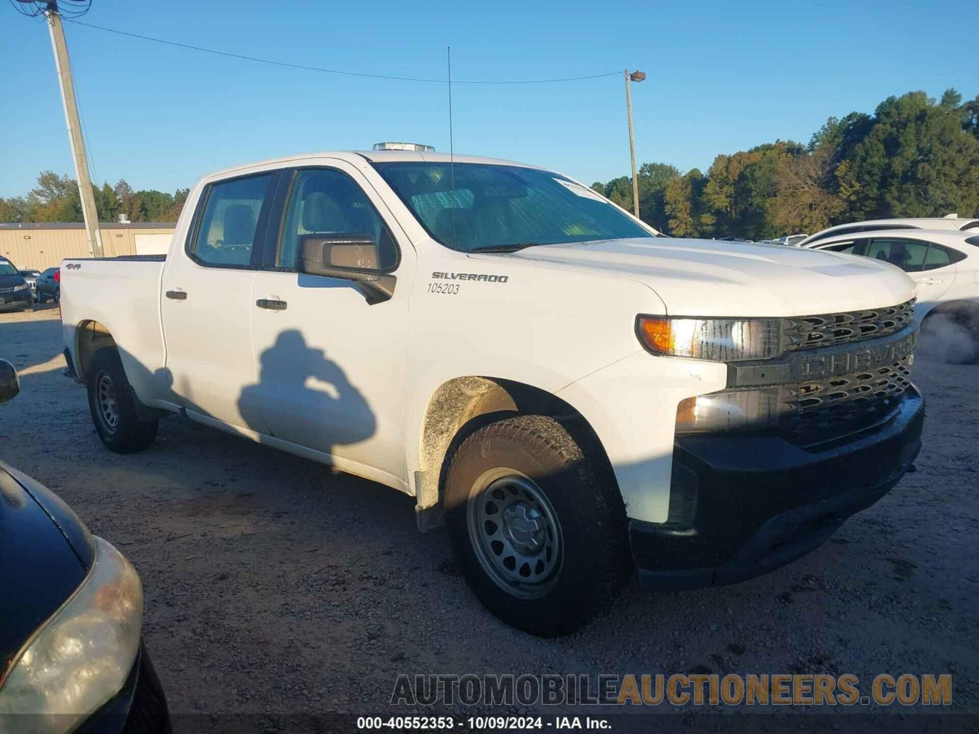 1GCUYAEF2KZ255521 CHEVROLET SILVERADO 1500 2019